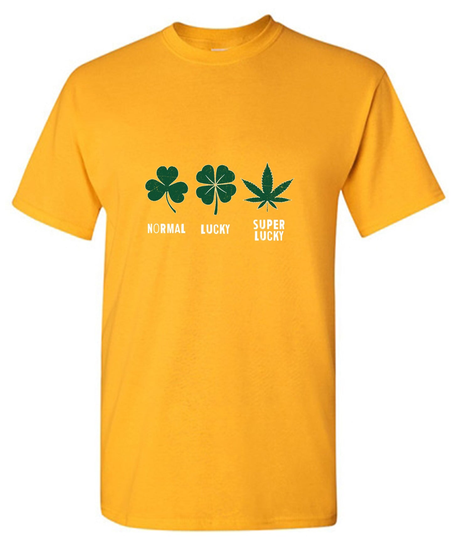 Funny T-Shirts design "Normal, Lucky, Super Lucky T-Shirt"