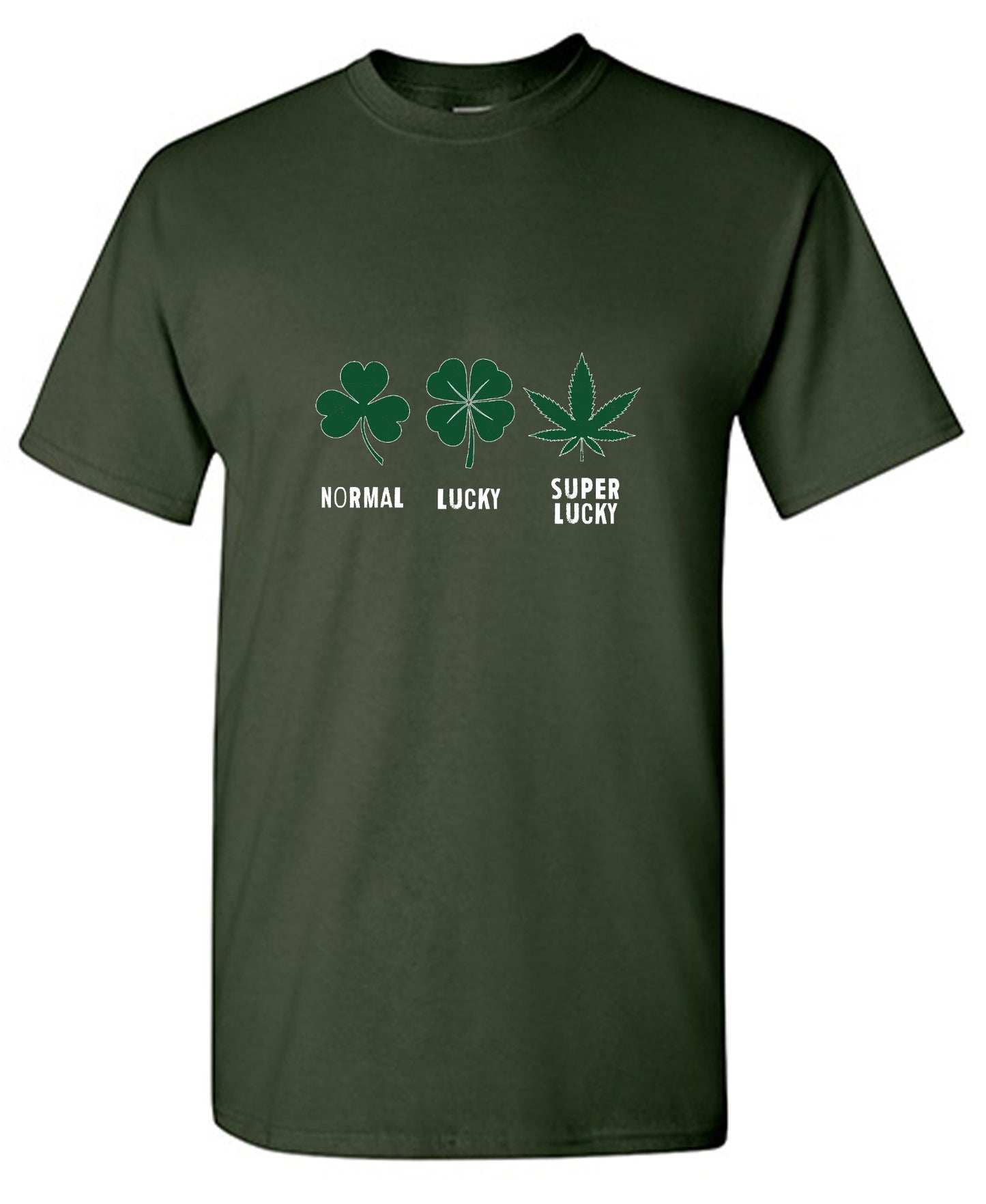 Funny T-Shirts design "Normal, Lucky, Super Lucky T-Shirt"