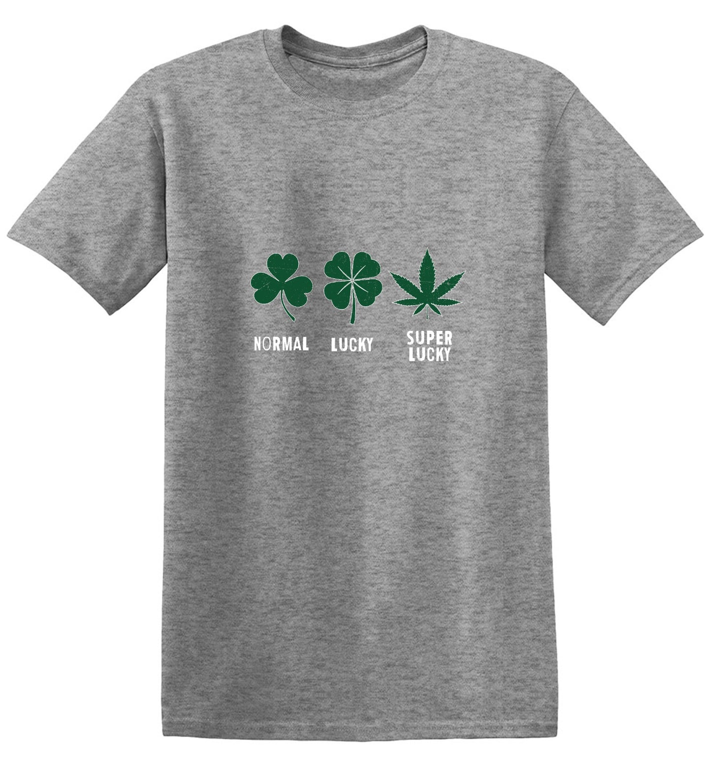 Funny T-Shirts design "Normal, Lucky, Super Lucky T-Shirt"