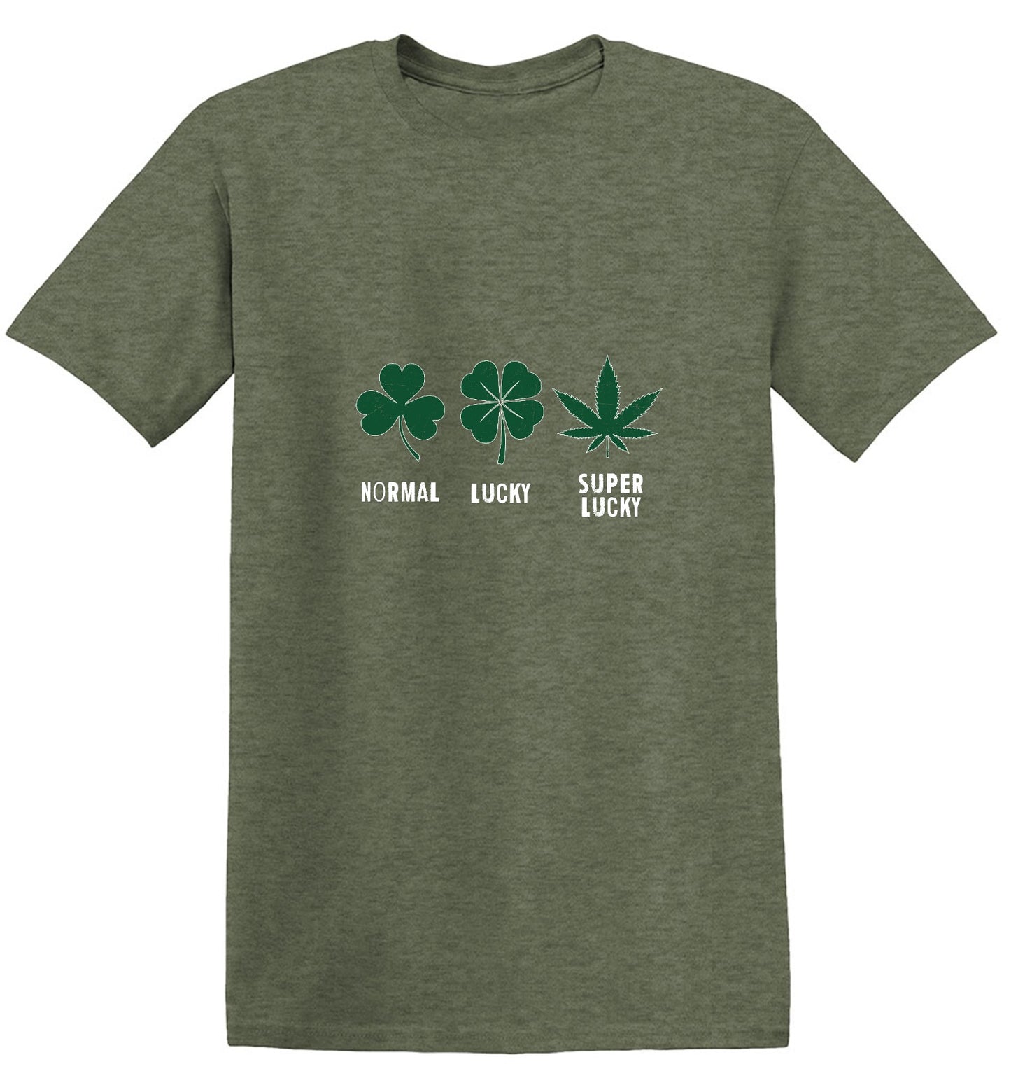 Funny T-Shirts design "Normal, Lucky, Super Lucky T-Shirt"