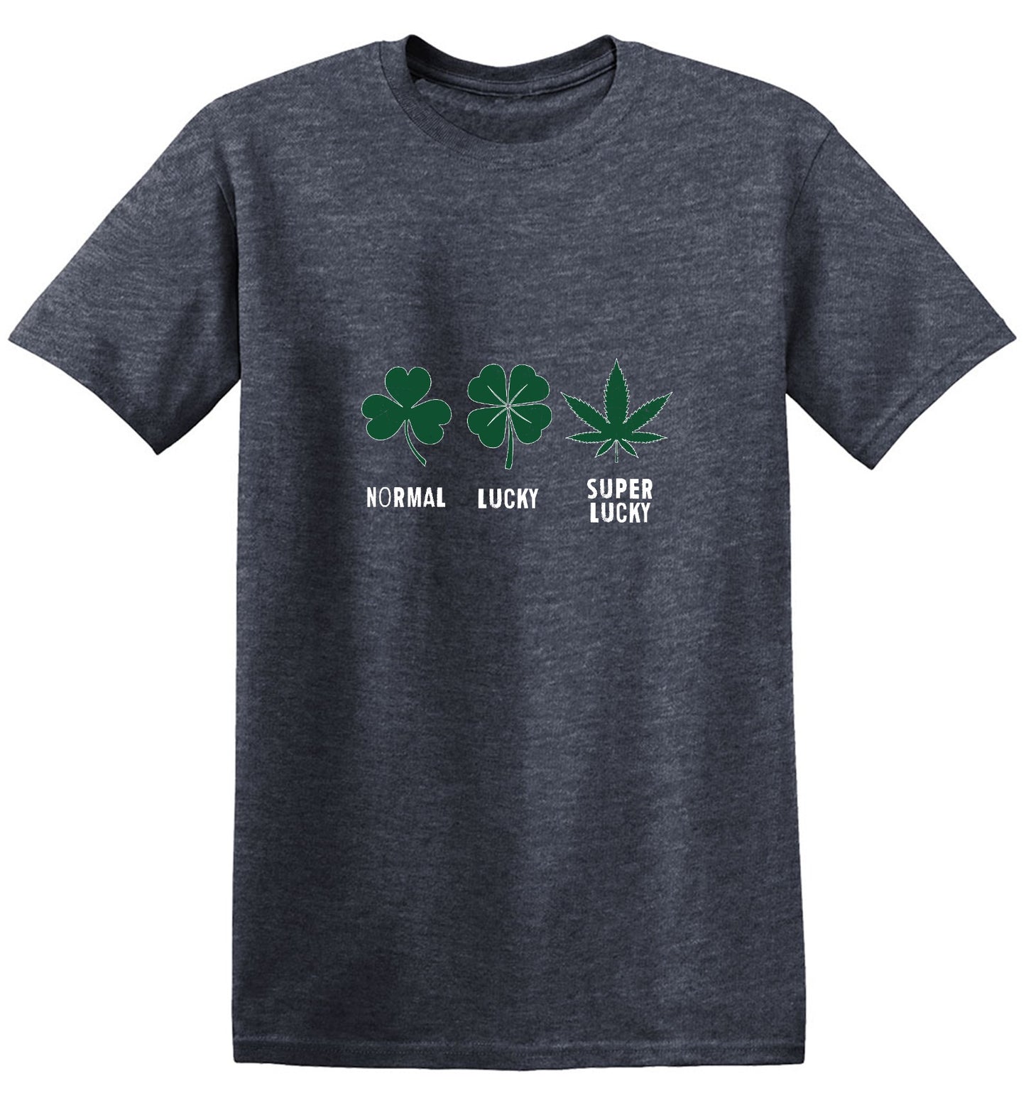 Funny T-Shirts design "Normal, Lucky, Super Lucky T-Shirt"