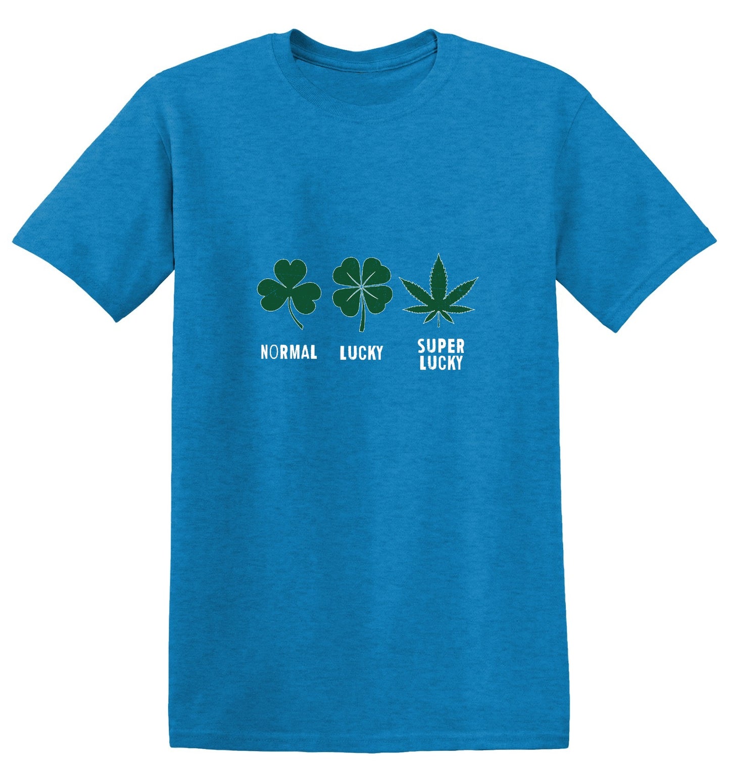 Funny T-Shirts design "Normal, Lucky, Super Lucky T-Shirt"