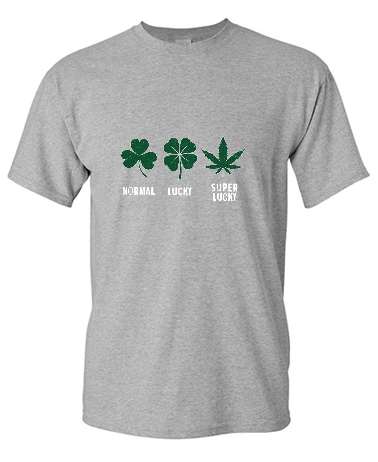 Funny T-Shirts design "Normal, Lucky, Super Lucky T-Shirt"