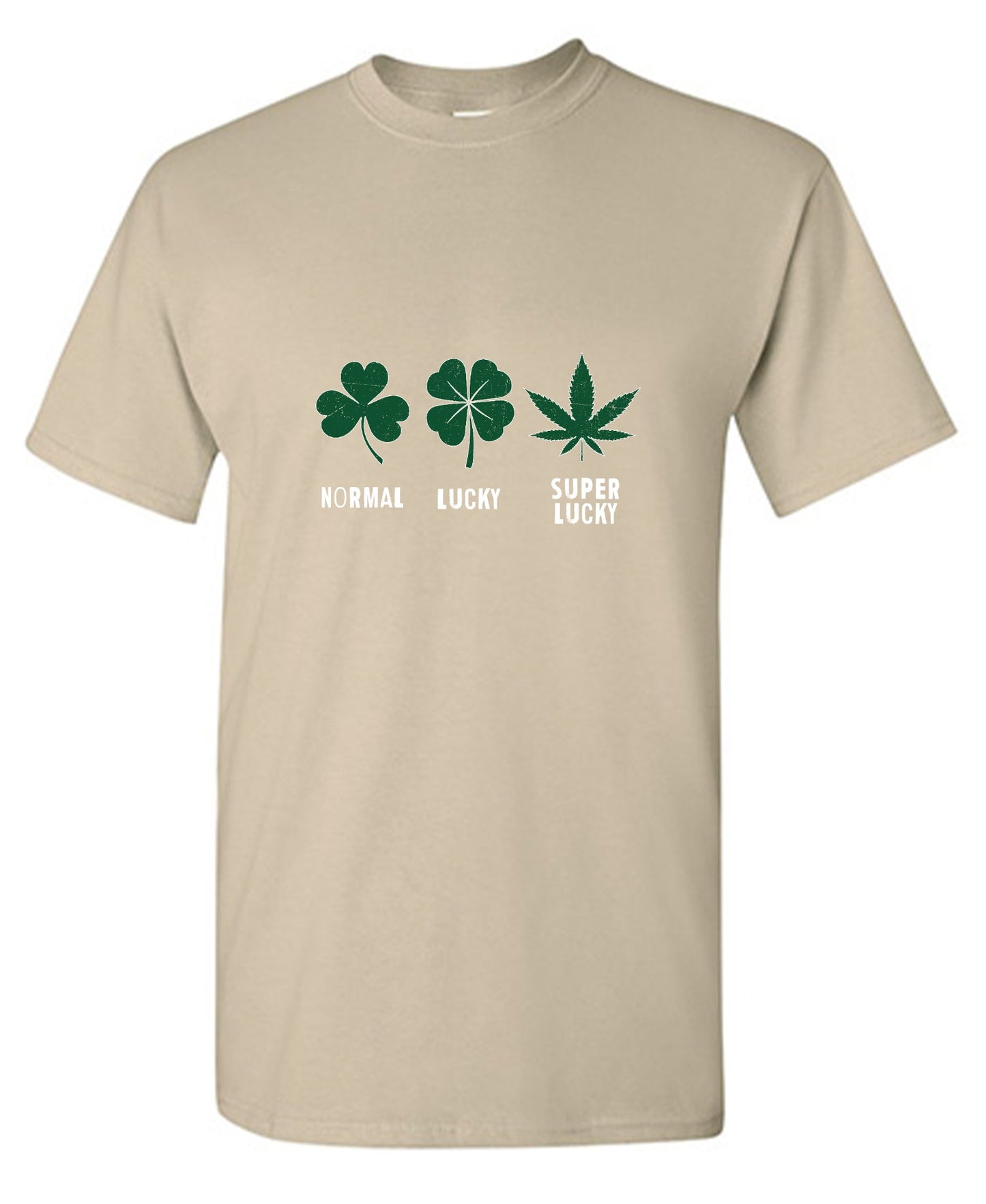 Funny T-Shirts design "Normal, Lucky, Super Lucky T-Shirt"