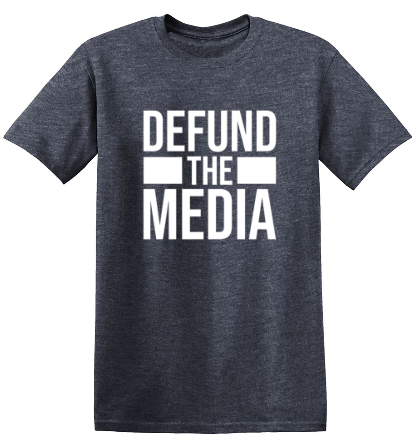 Funny T-Shirts design "Defund The Media"