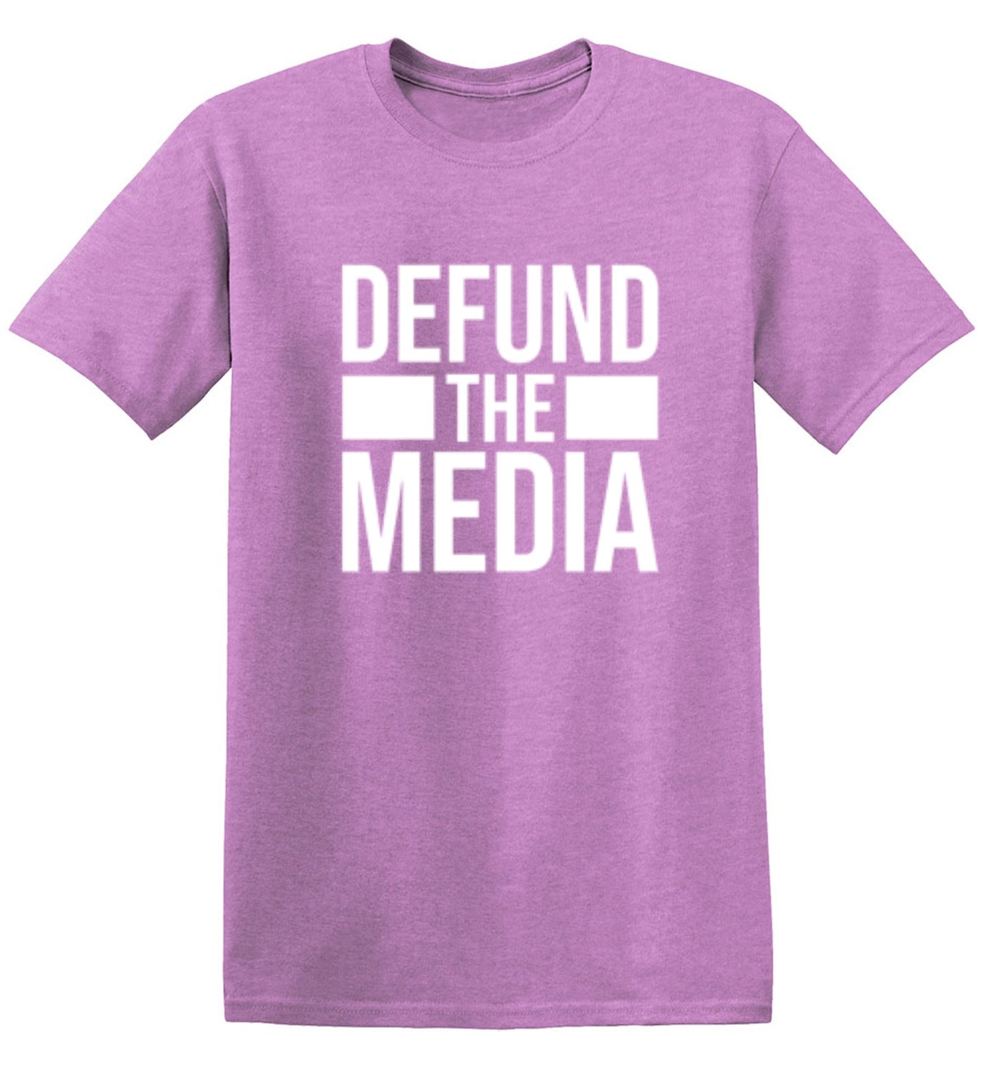 Funny T-Shirts design "Defund The Media"