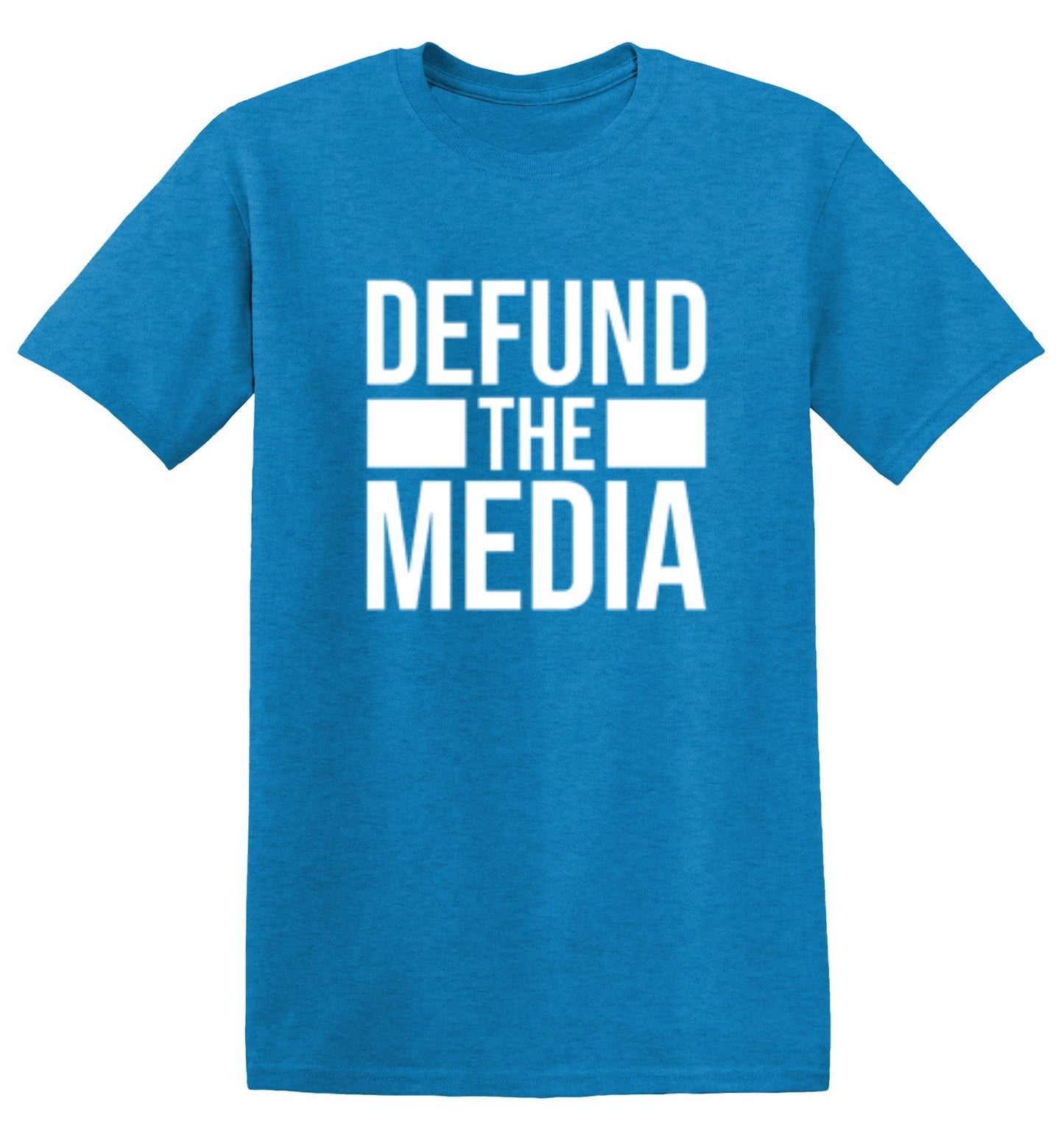 Funny T-Shirts design "Defund The Media"