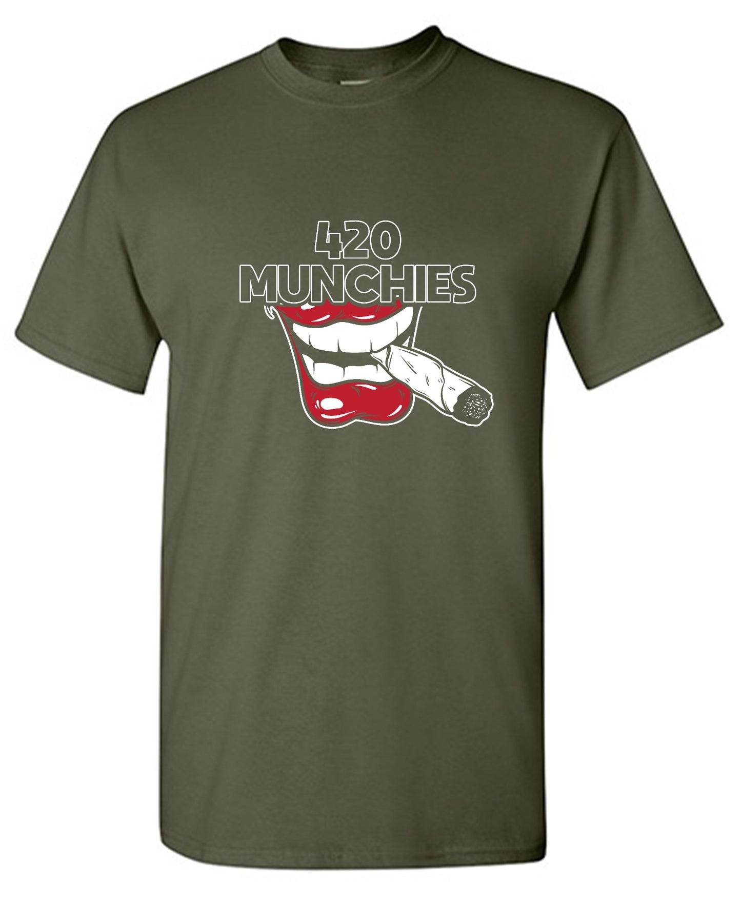 Funny T-Shirts design "420 Munchies T-Shirt"