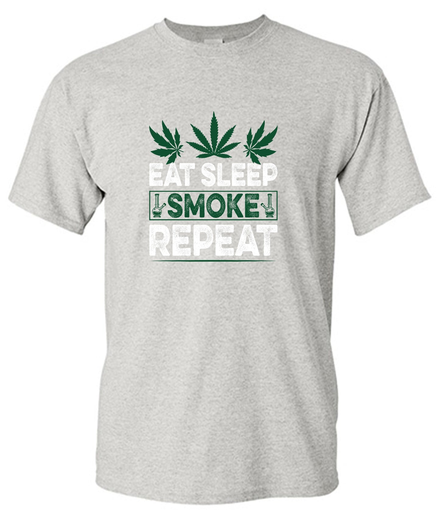 Funny T-Shirts design "Eat Sleep Smoke Repeat T-Shirt"
