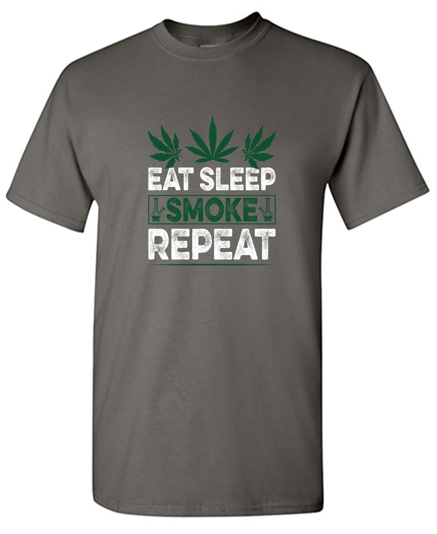 Funny T-Shirts design "Eat Sleep Smoke Repeat T-Shirt"