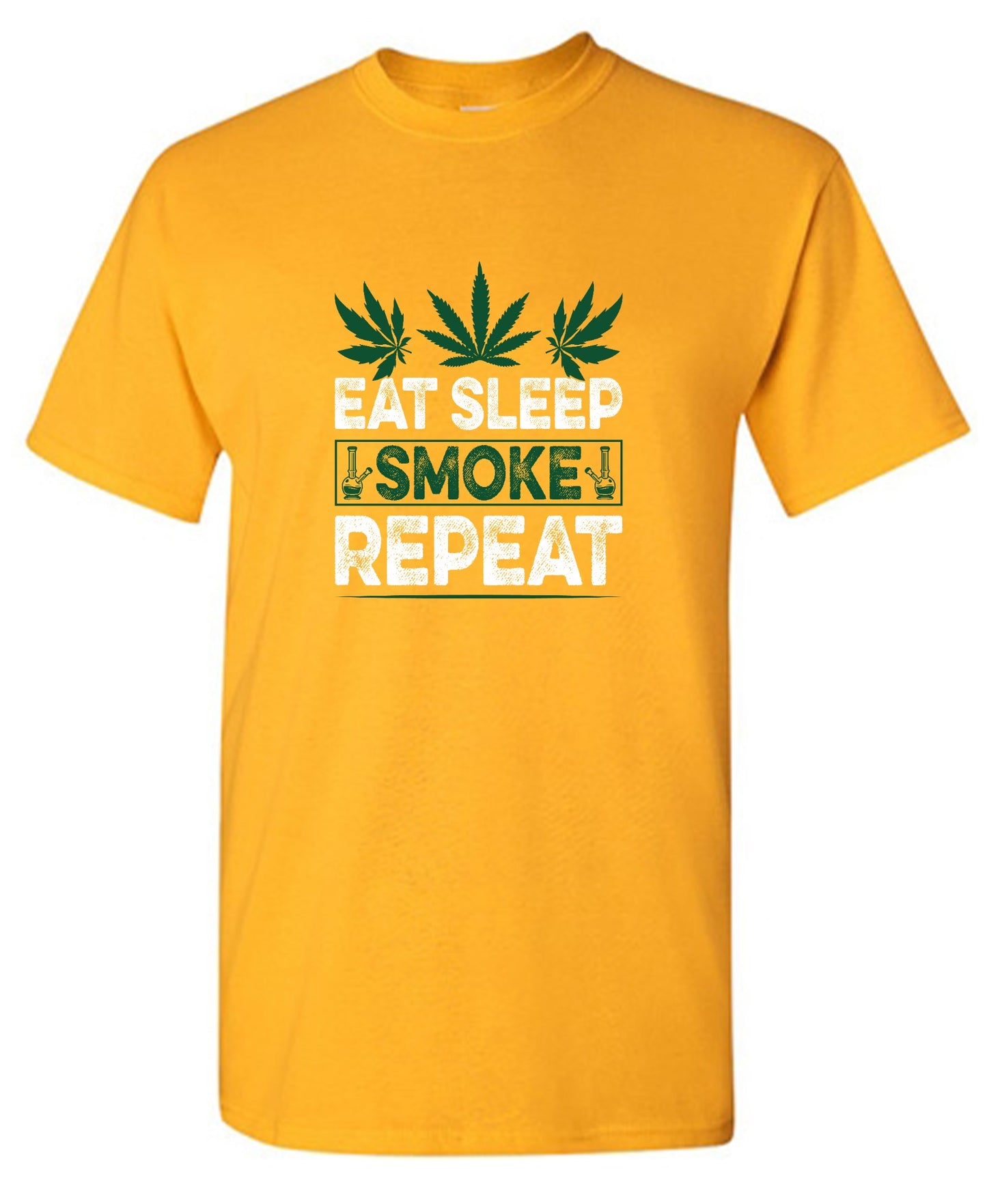 Funny T-Shirts design "Eat Sleep Smoke Repeat T-Shirt"