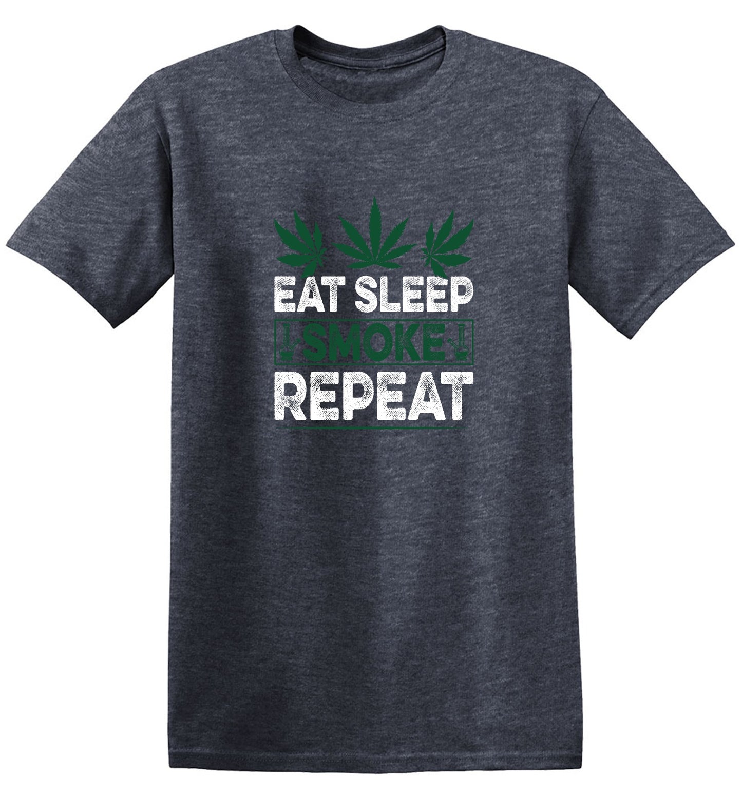 Funny T-Shirts design "Eat Sleep Smoke Repeat T-Shirt"