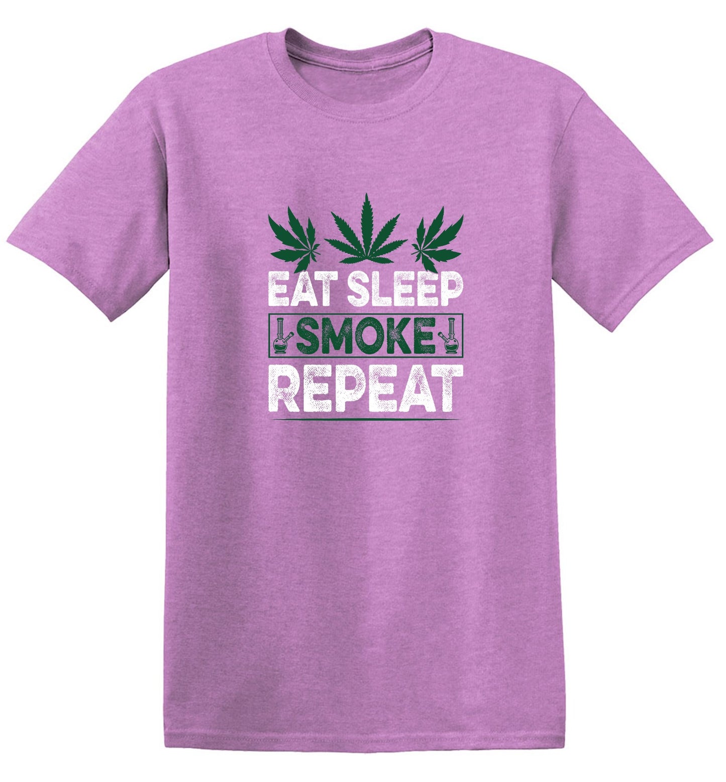 Funny T-Shirts design "Eat Sleep Smoke Repeat T-Shirt"