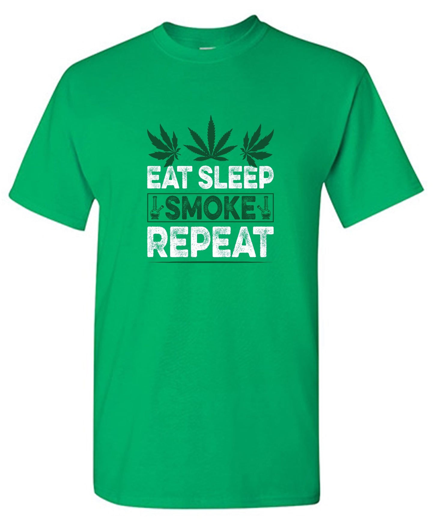 Funny T-Shirts design "Eat Sleep Smoke Repeat T-Shirt"