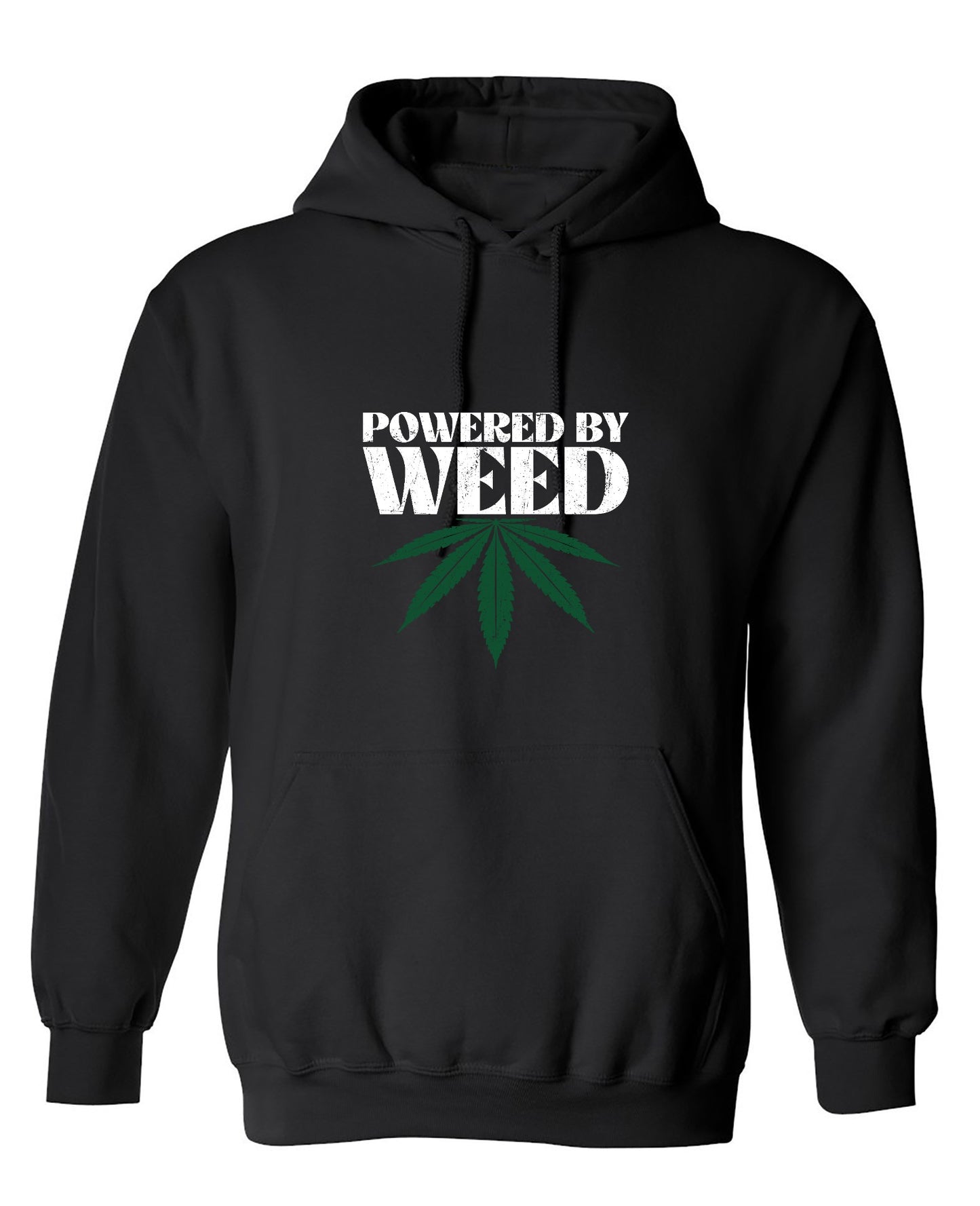 Funny T-Shirts design "Powered by Weed T-Shirt"