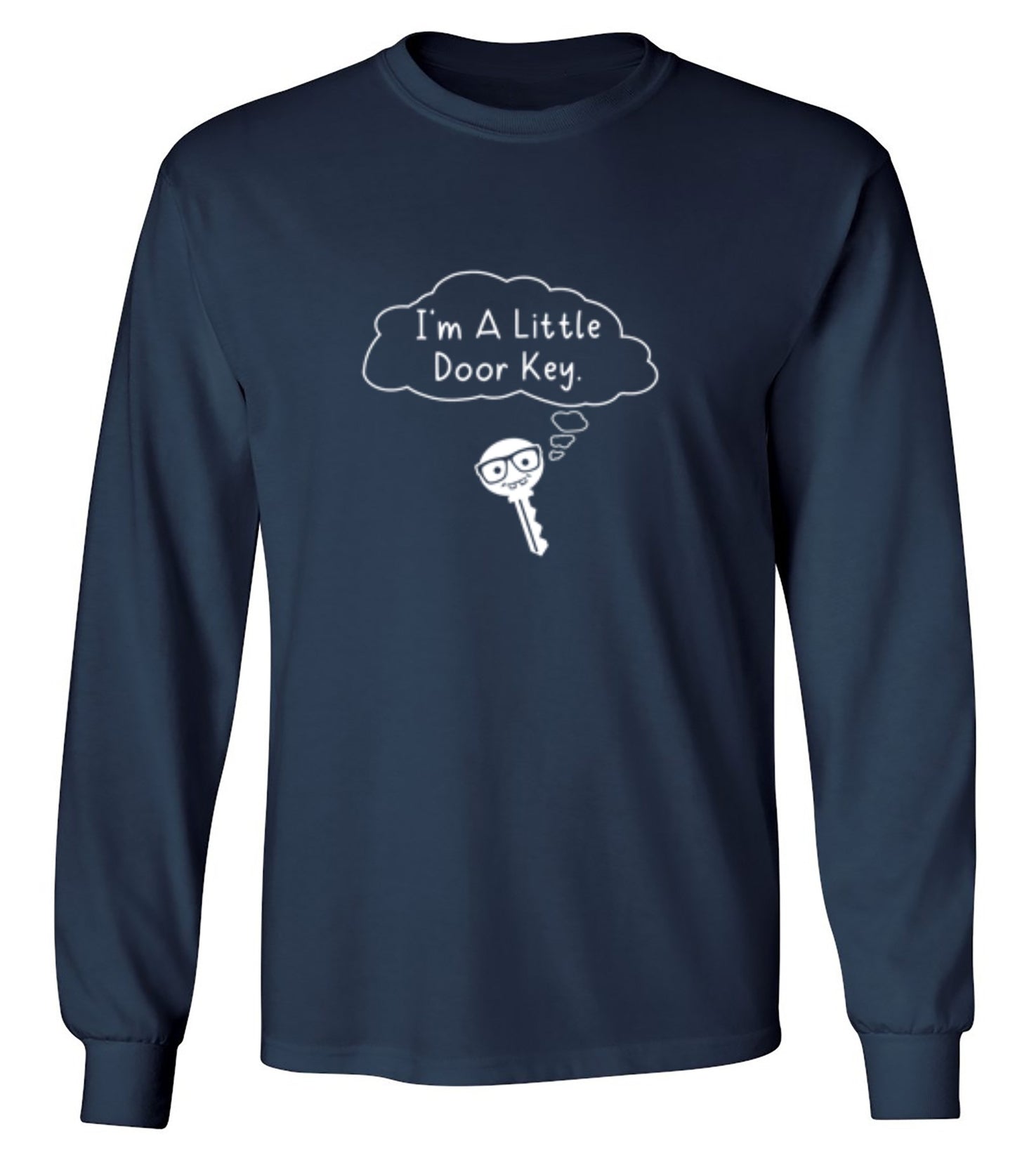 Funny T-Shirts design "I'm A Little Door Key - Long Sleeve"