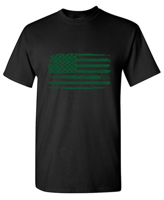 Funny T-Shirts design "420 USA Flag  T-Shirt"