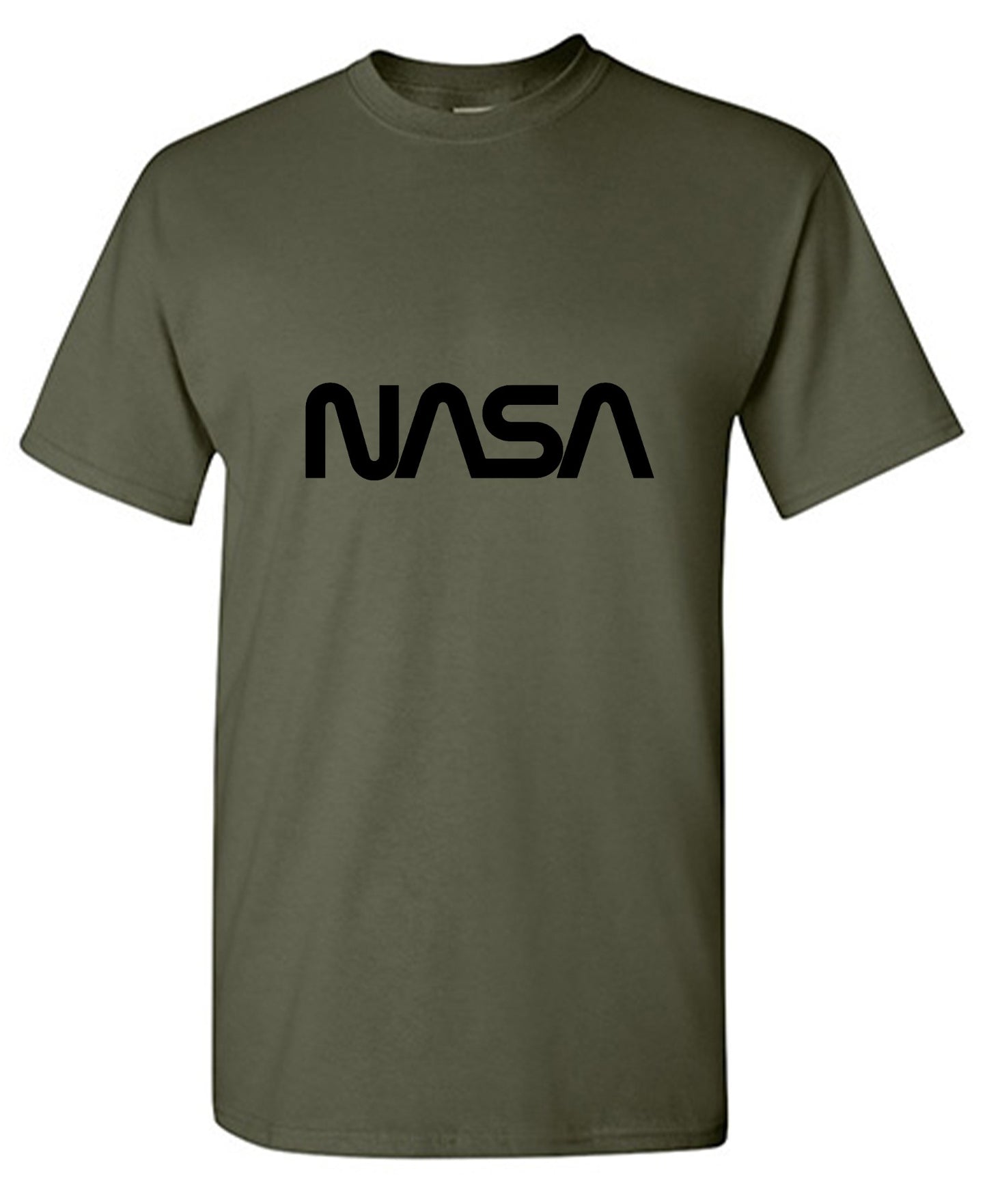 Funny T-Shirts design "NASA Official Worm Logo"