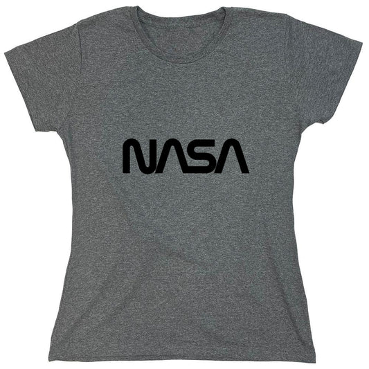 Funny T-Shirts design "NASA Official Worm Logo - Womens"