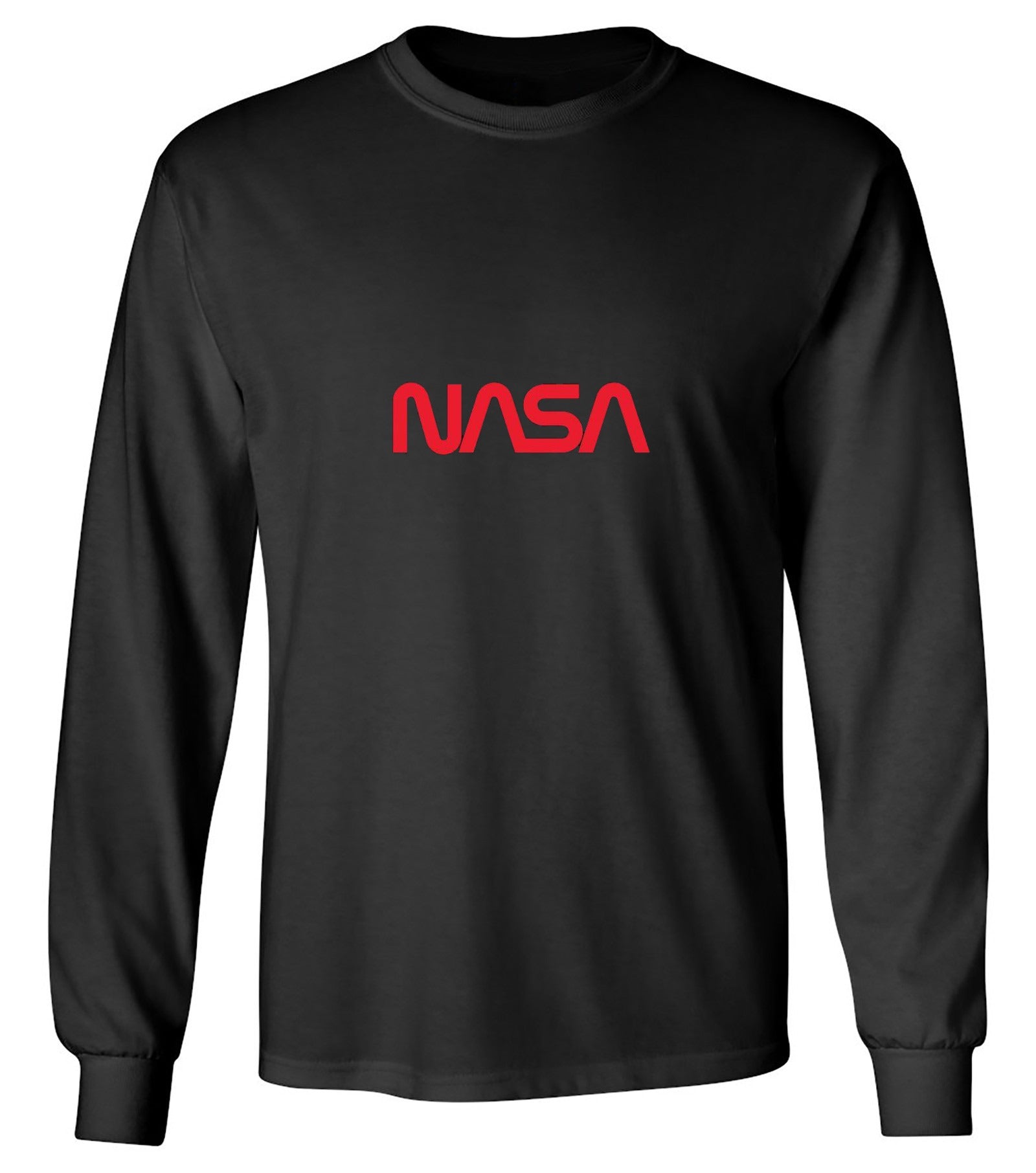 Funny T-Shirts design "NASA Official Worm Logo (White)"
