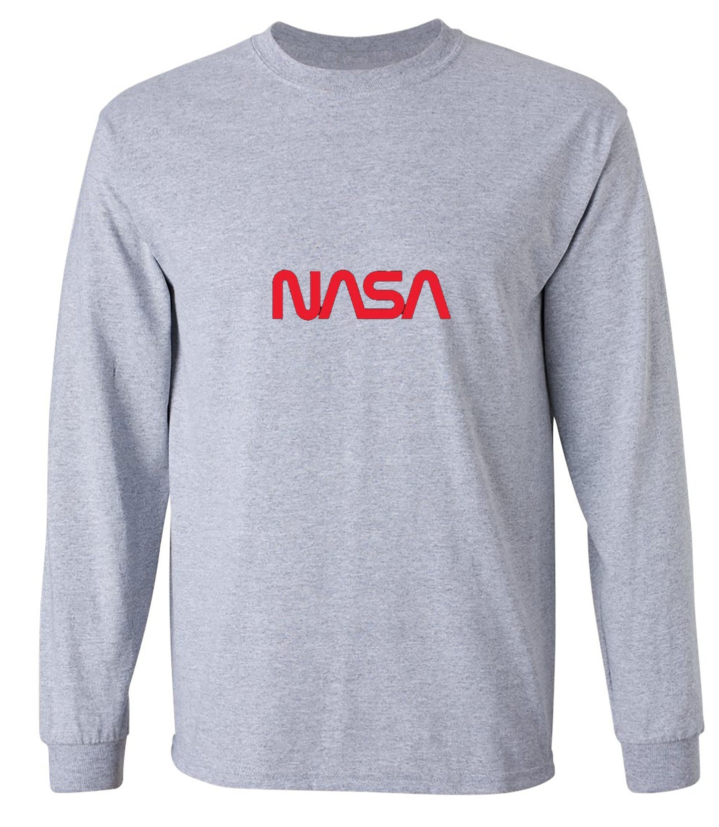 Funny T-Shirts design "NASA Official Worm Logo (White)"