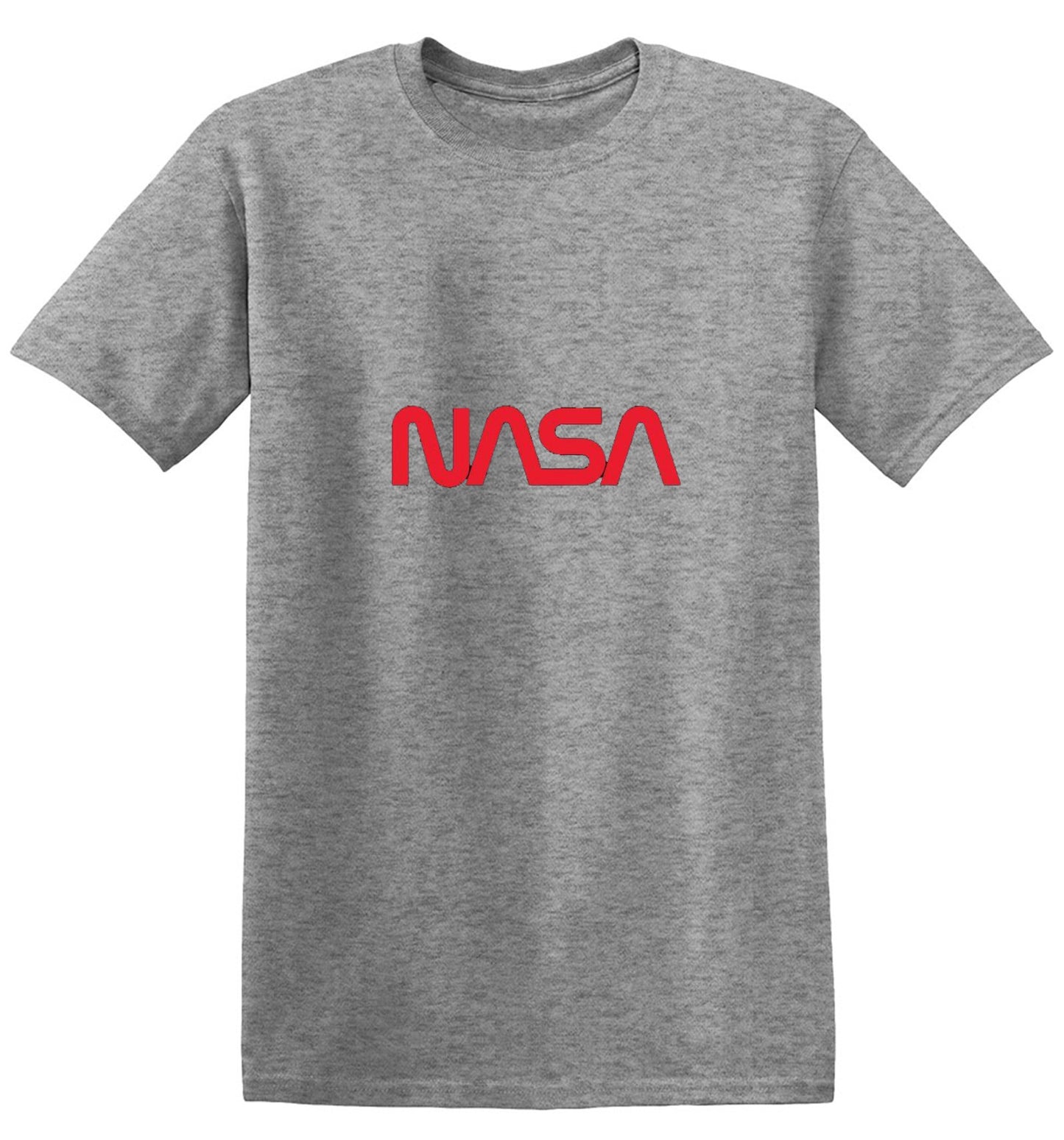 Funny T-Shirts design "NASA Official Worm Logo (White)"