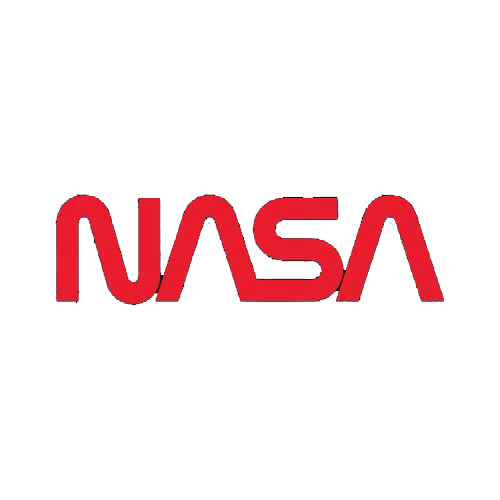 Funny T-Shirts design "NASA Official Worm Logo (White)"