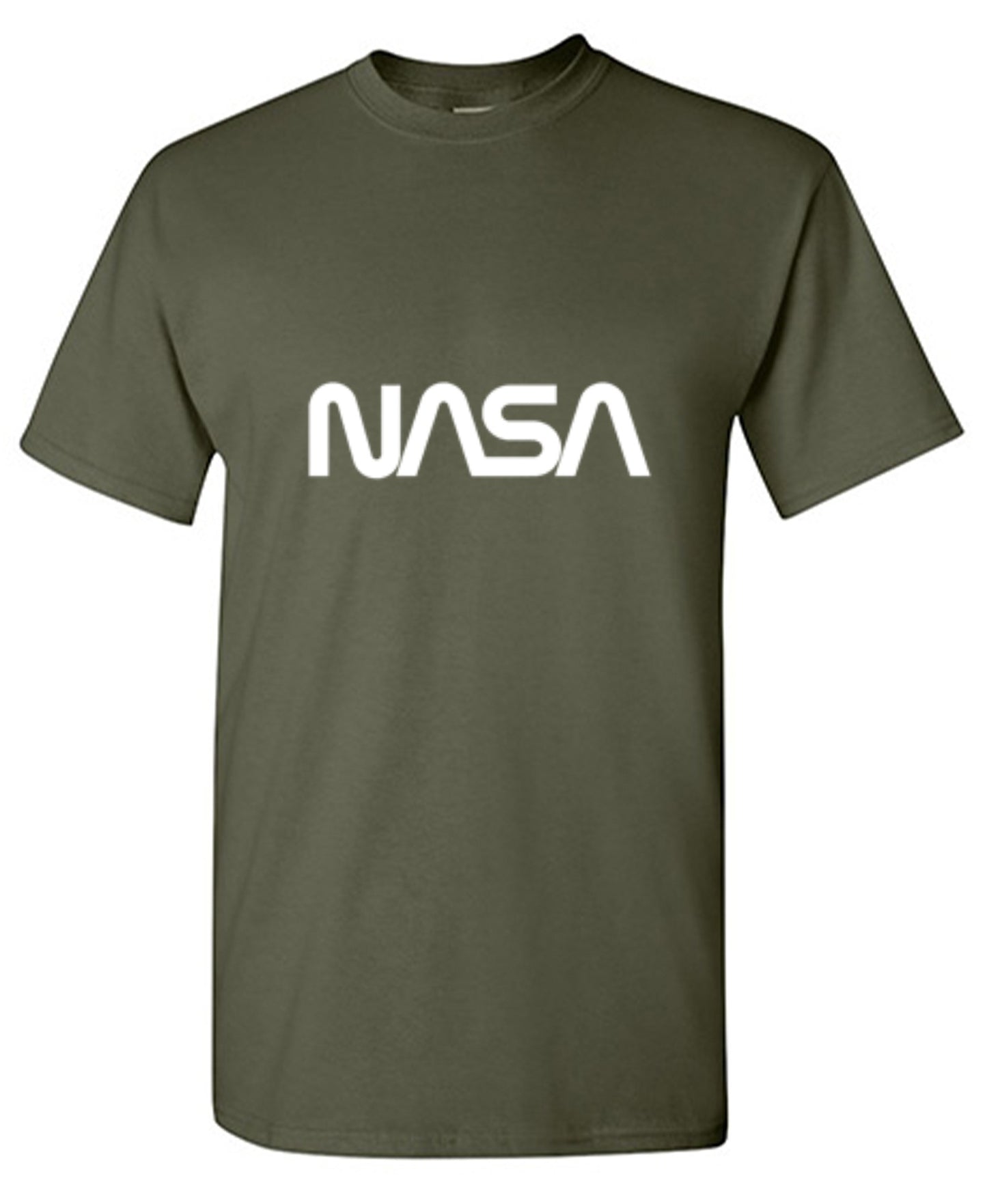 Funny T-Shirts design "NASA Official Worm Logo"