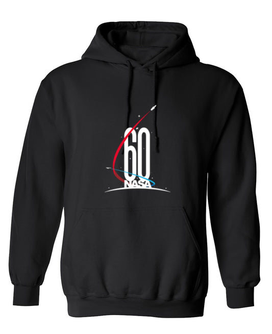 Funny T-Shirts design "NASA 60th Anniversary Logo - Hoodie"