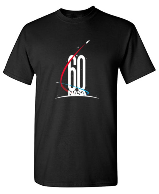 Funny T-Shirts design "NASA 60th Anniversary Logo - Youth"