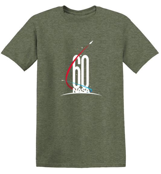 Funny T-Shirts design "NASA 60th Anniversary Logo"