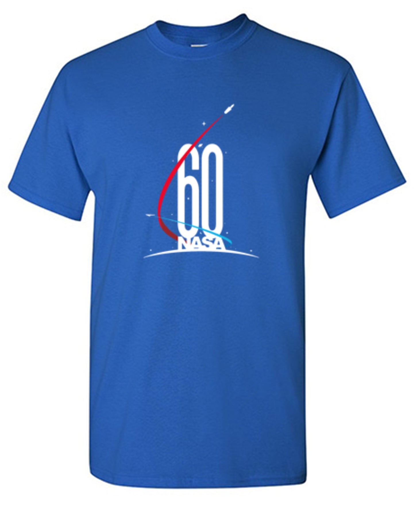 Funny T-Shirts design "NASA 60th Anniversary Logo"