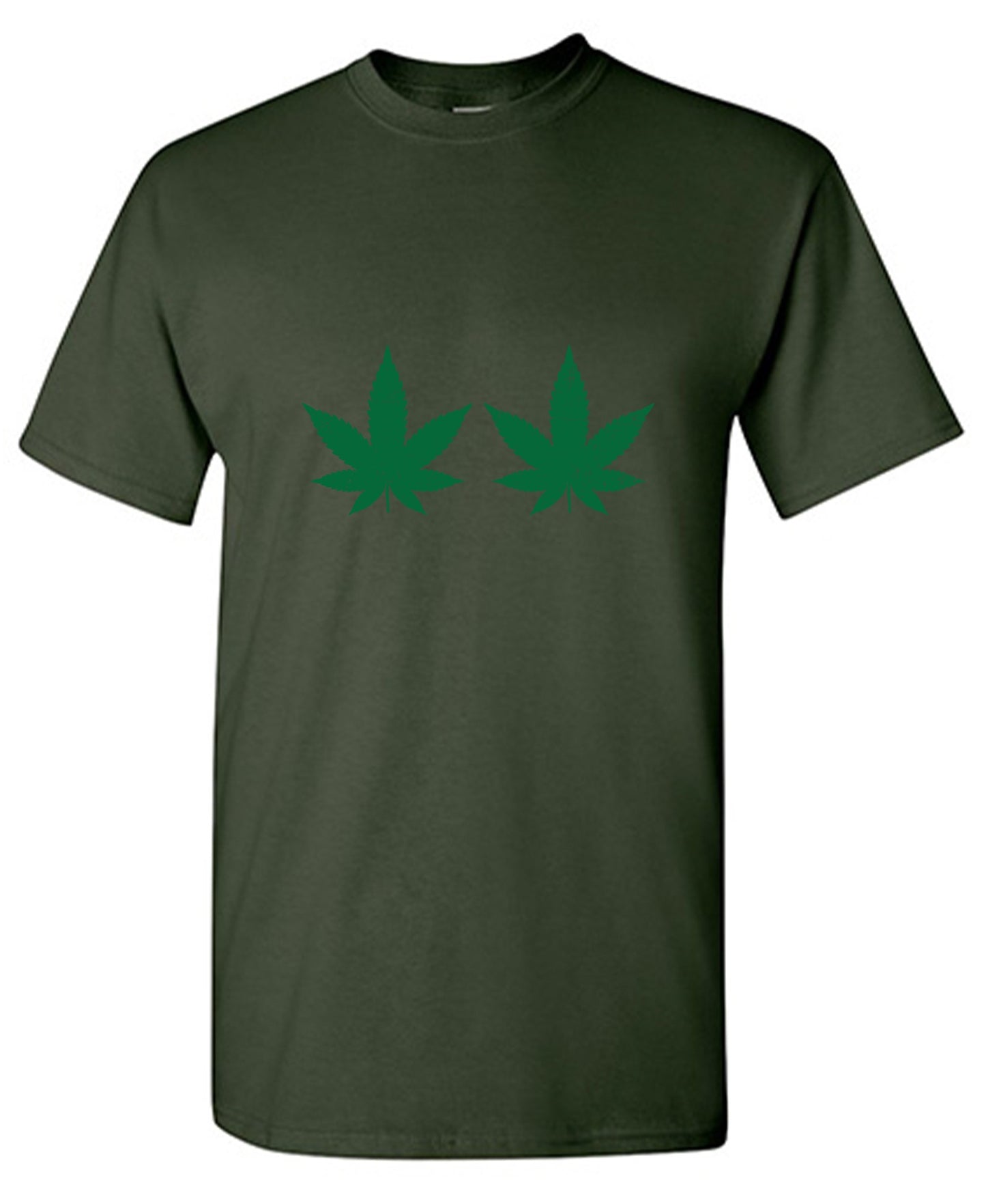 Leaf Boobs Mens Tee - Roadkill T-Shirts