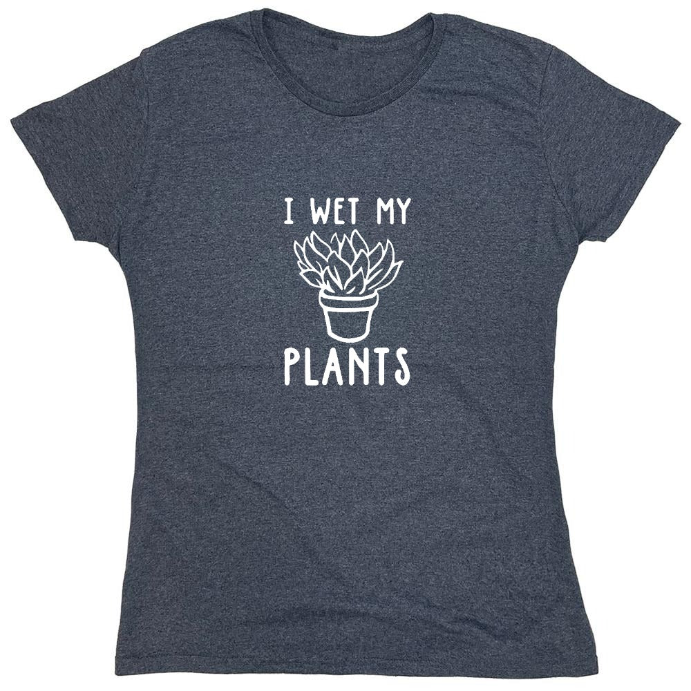 Funny T-Shirts design "I Wet My Plants T-Shirt"