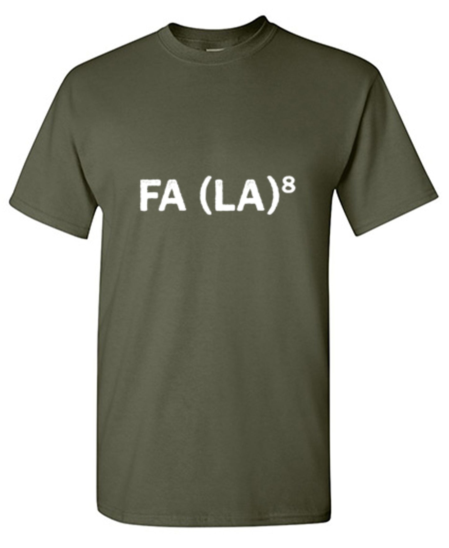 Funny T-Shirts design "FA (LA)8"