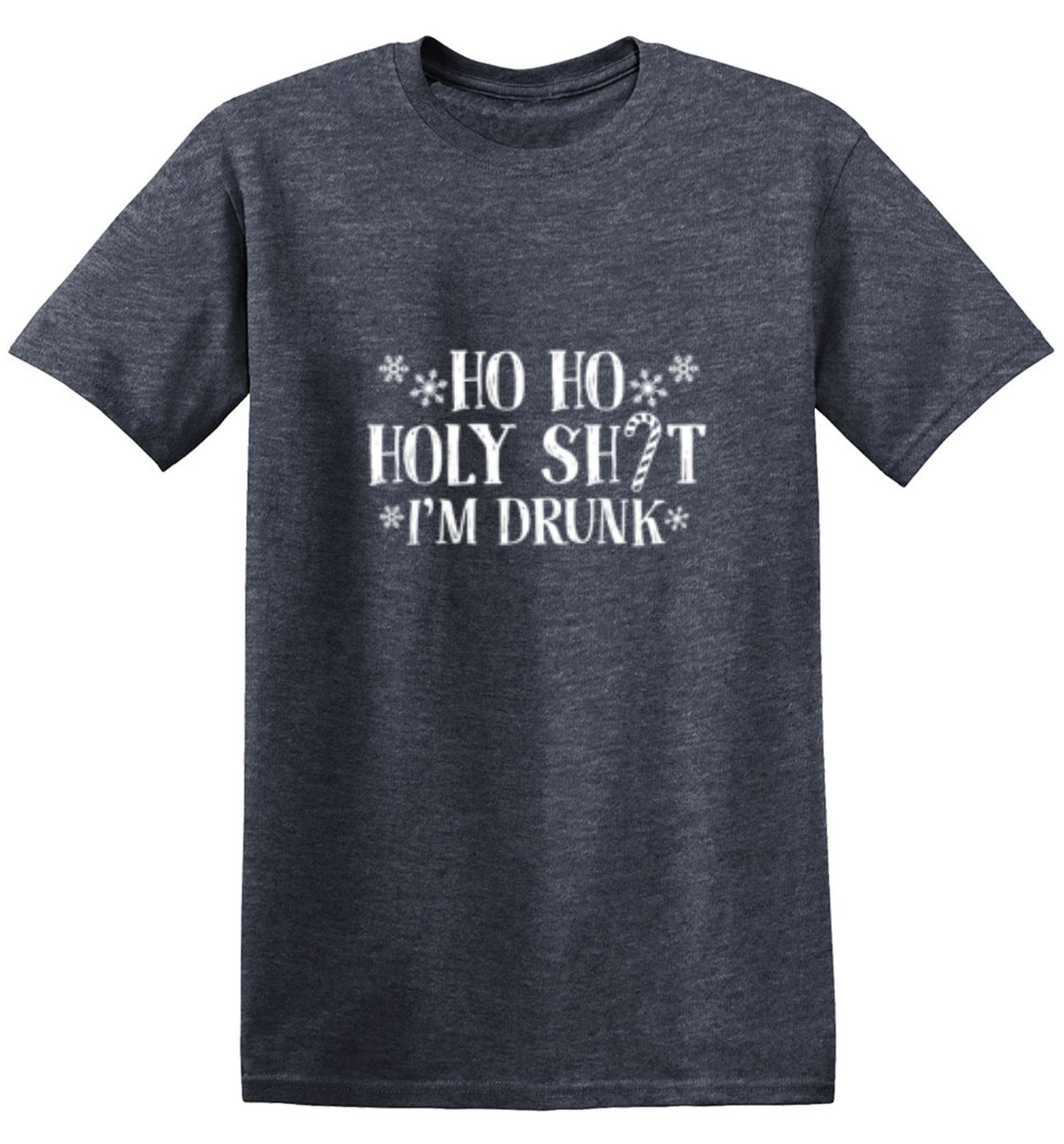 Funny T-Shirts design "Ho Ho Holy Sh*t I'm Drunk"