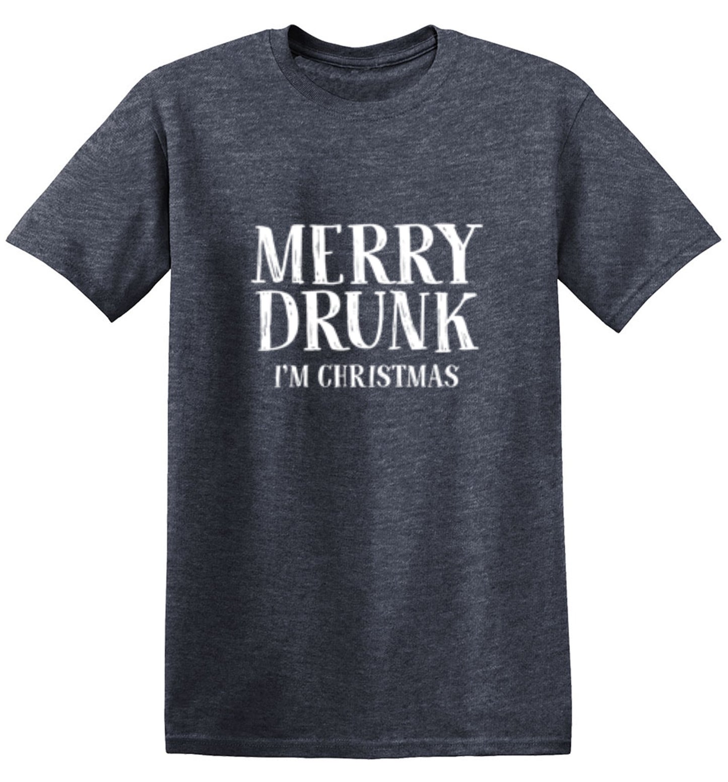 Funny T-Shirts design "Merry Drunk I'm Christmas"