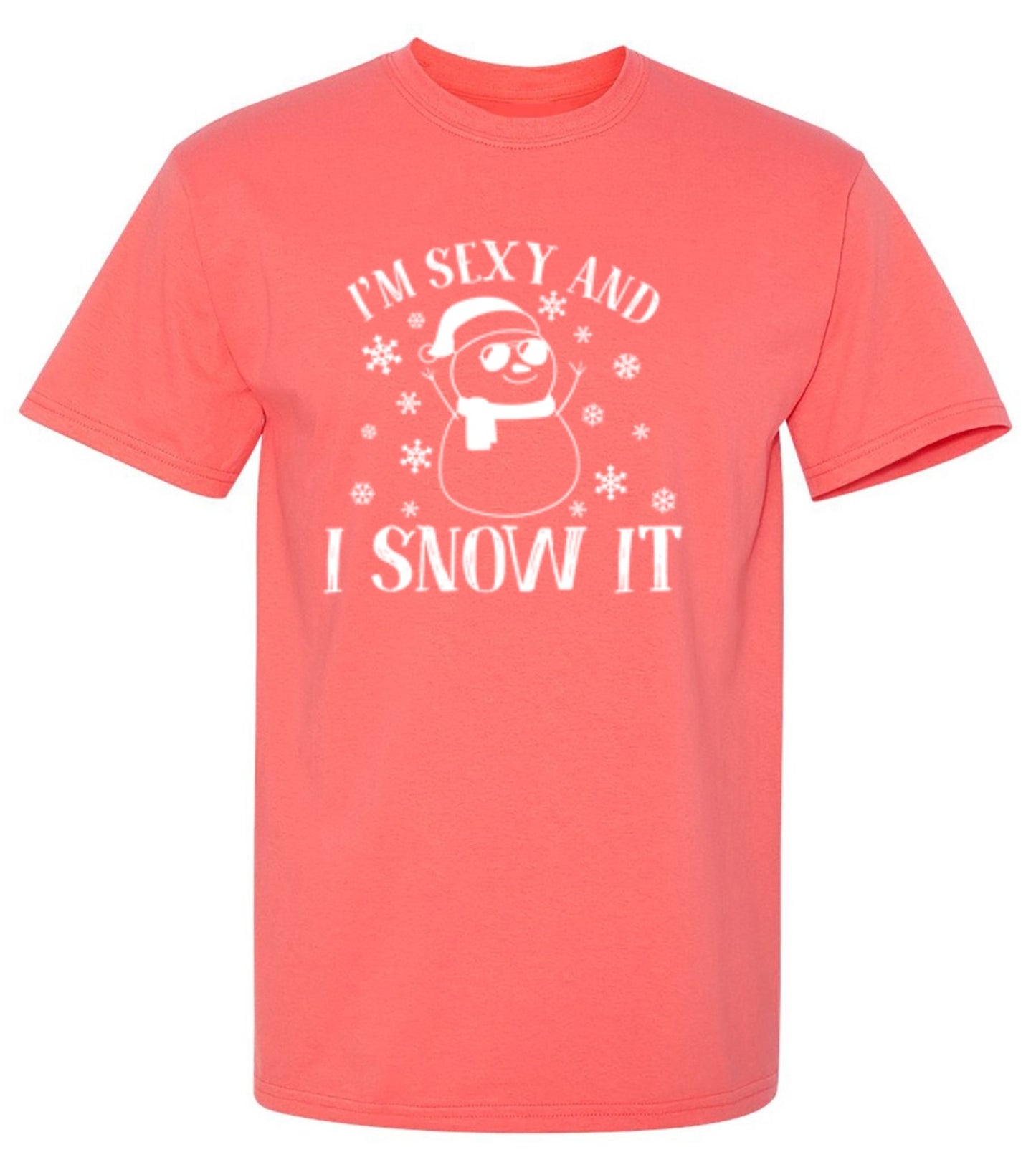Funny T-Shirts design "I'm Sexy And I Snow It T-Shirt - Youth"