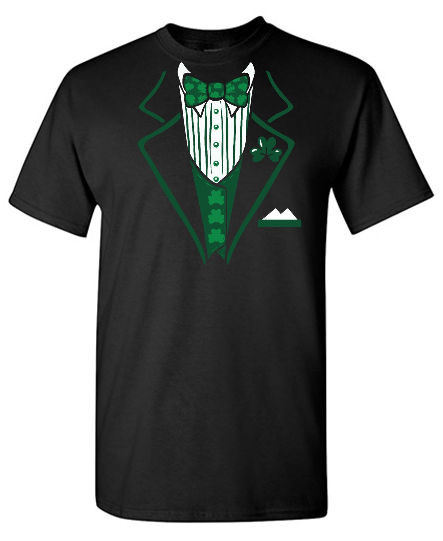 Funny T-Shirts design "Leaf Clover Mens T-shirt"