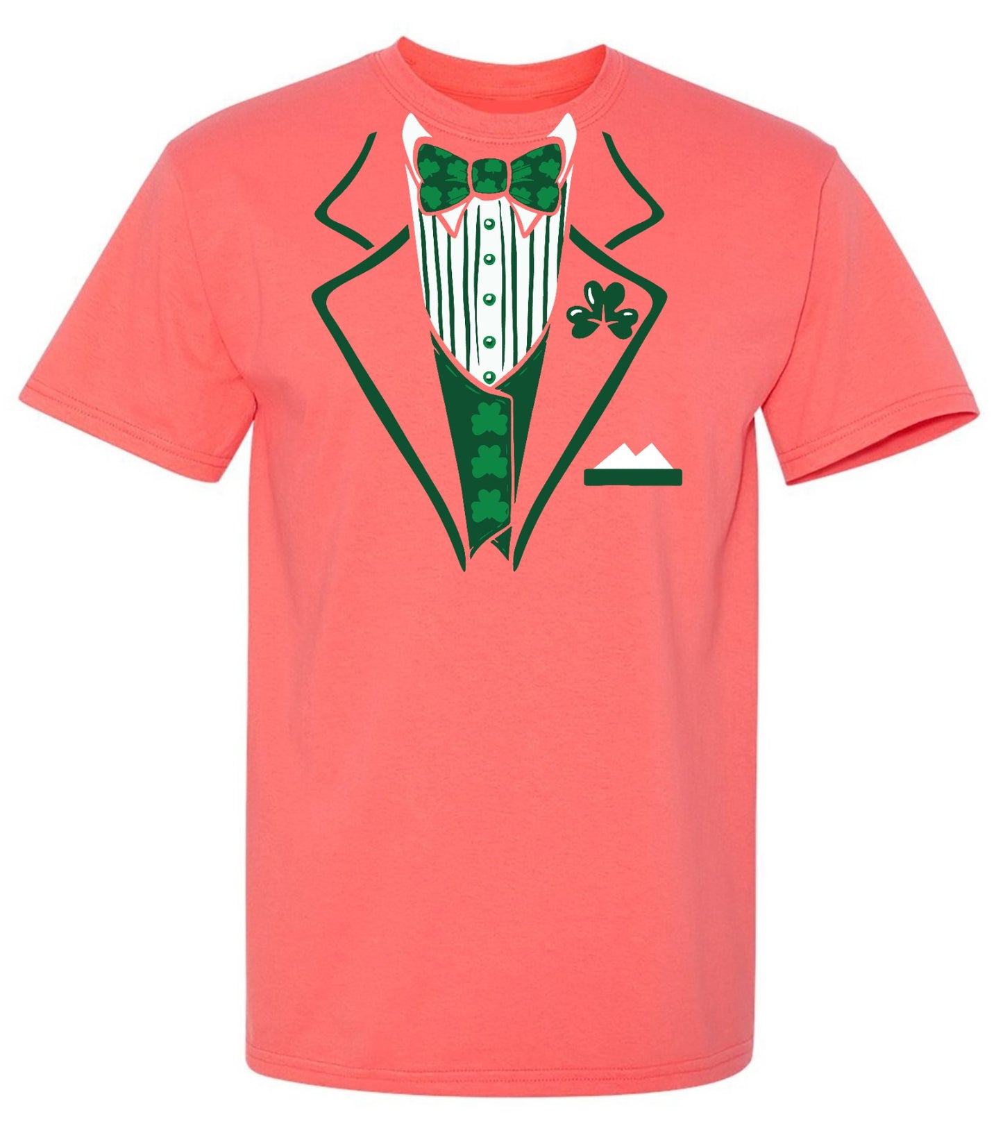 Funny T-Shirts design "Leaf Clover Mens T-shirt"