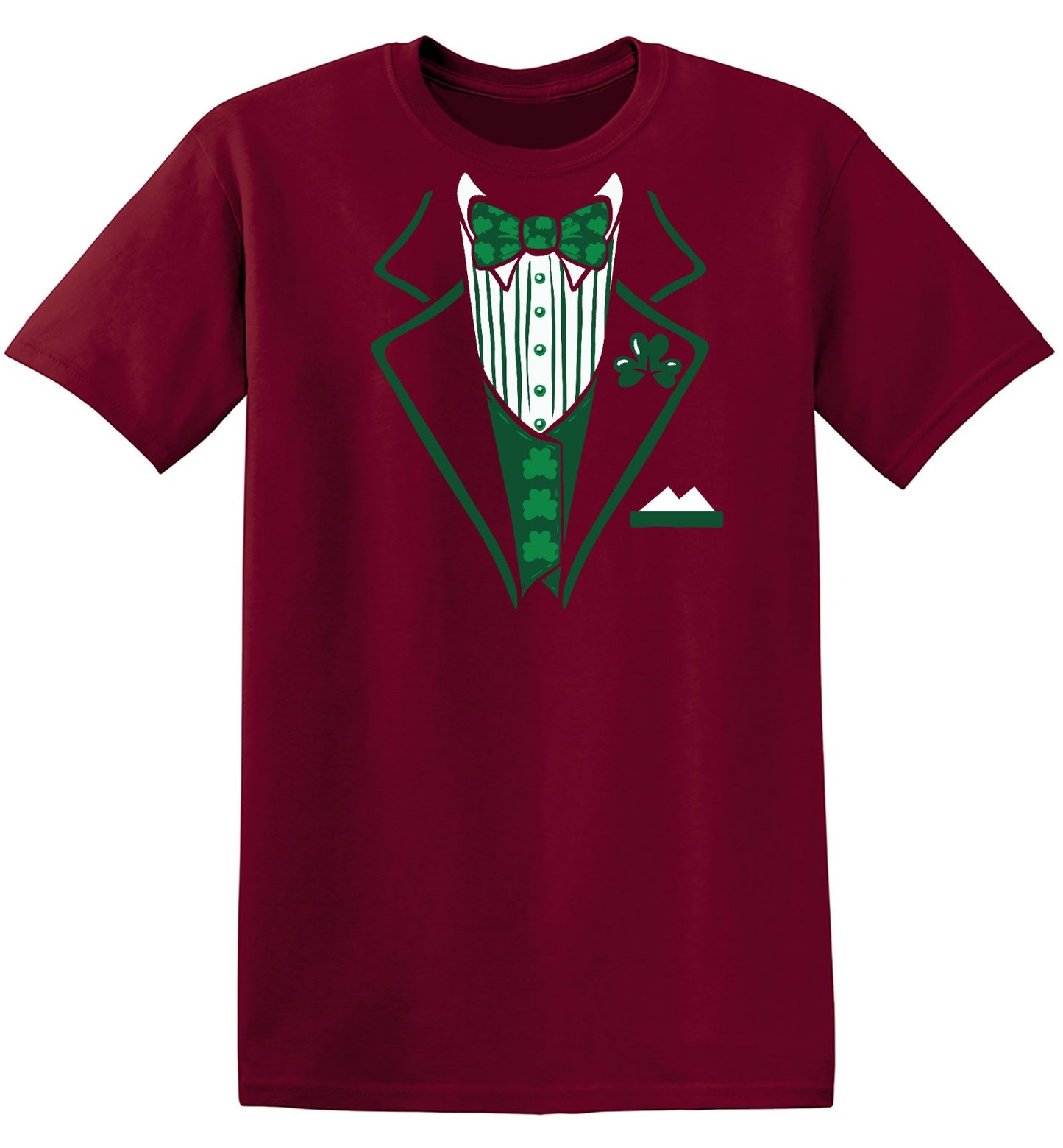Funny T-Shirts design "Leaf Clover Mens T-shirt"