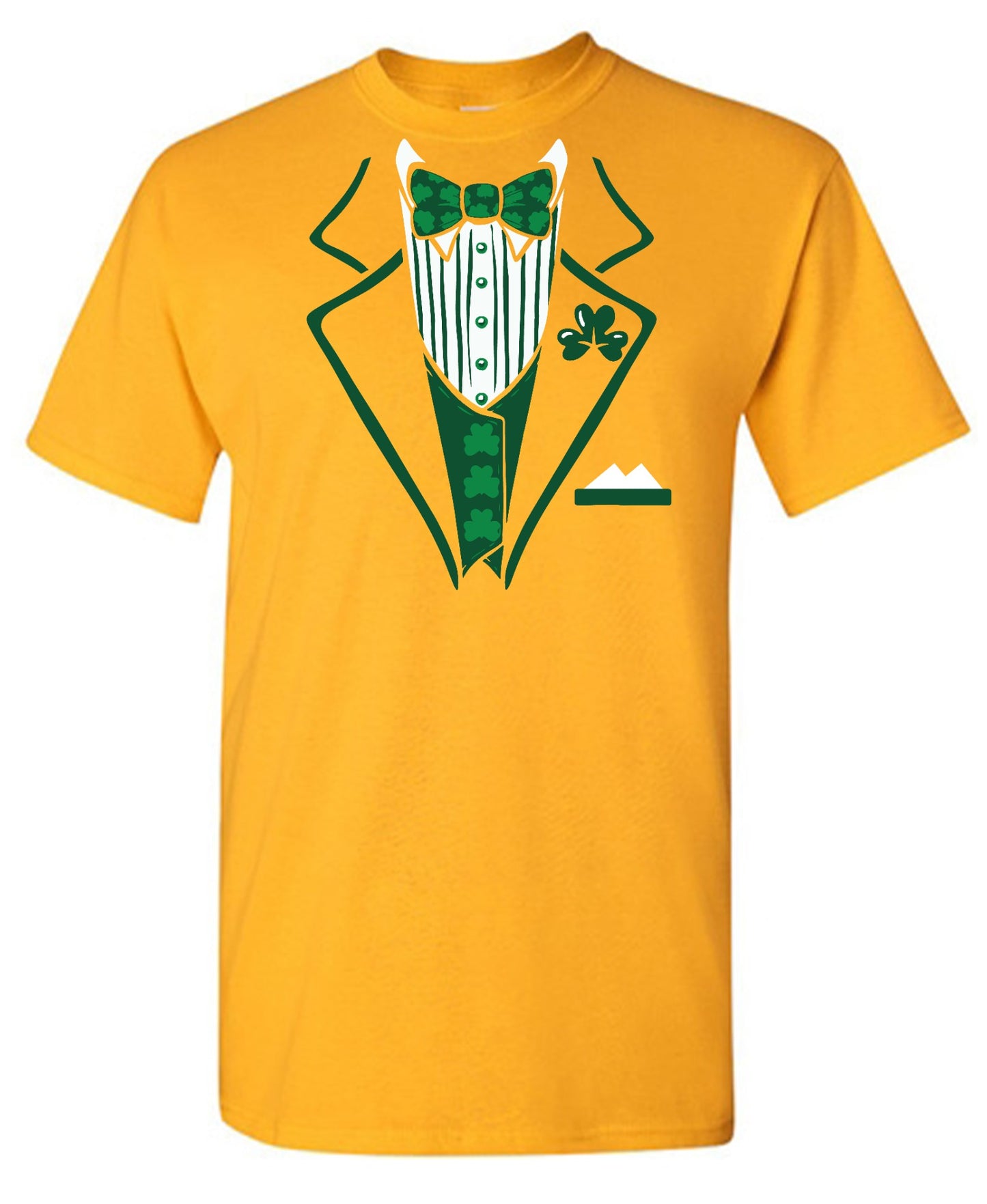 Funny T-Shirts design "Leaf Clover Mens T-shirt"