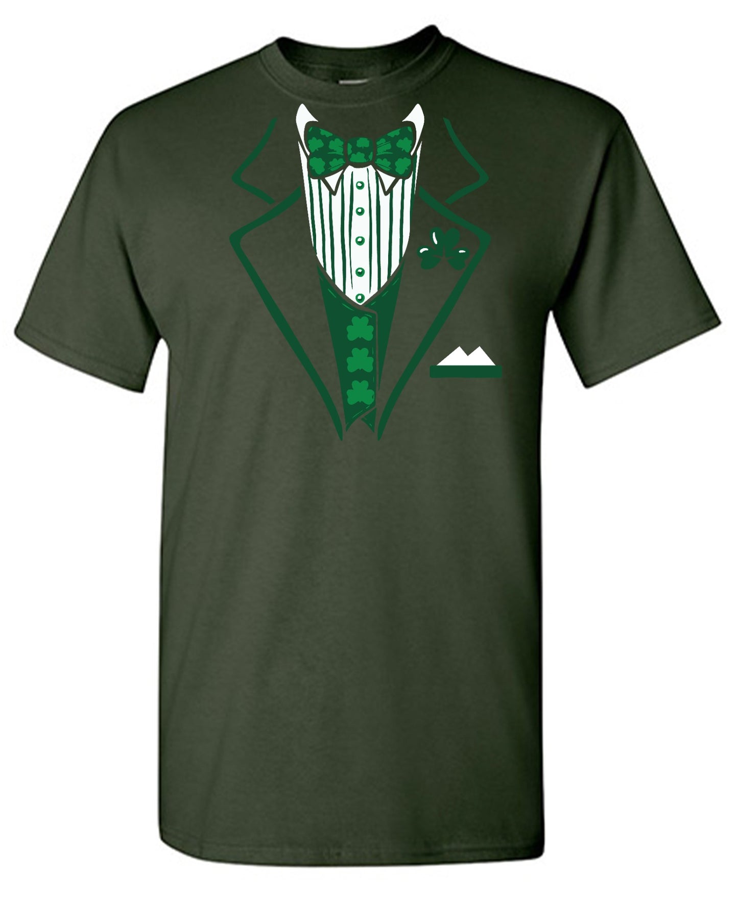 Funny T-Shirts design "Leaf Clover Mens T-shirt"