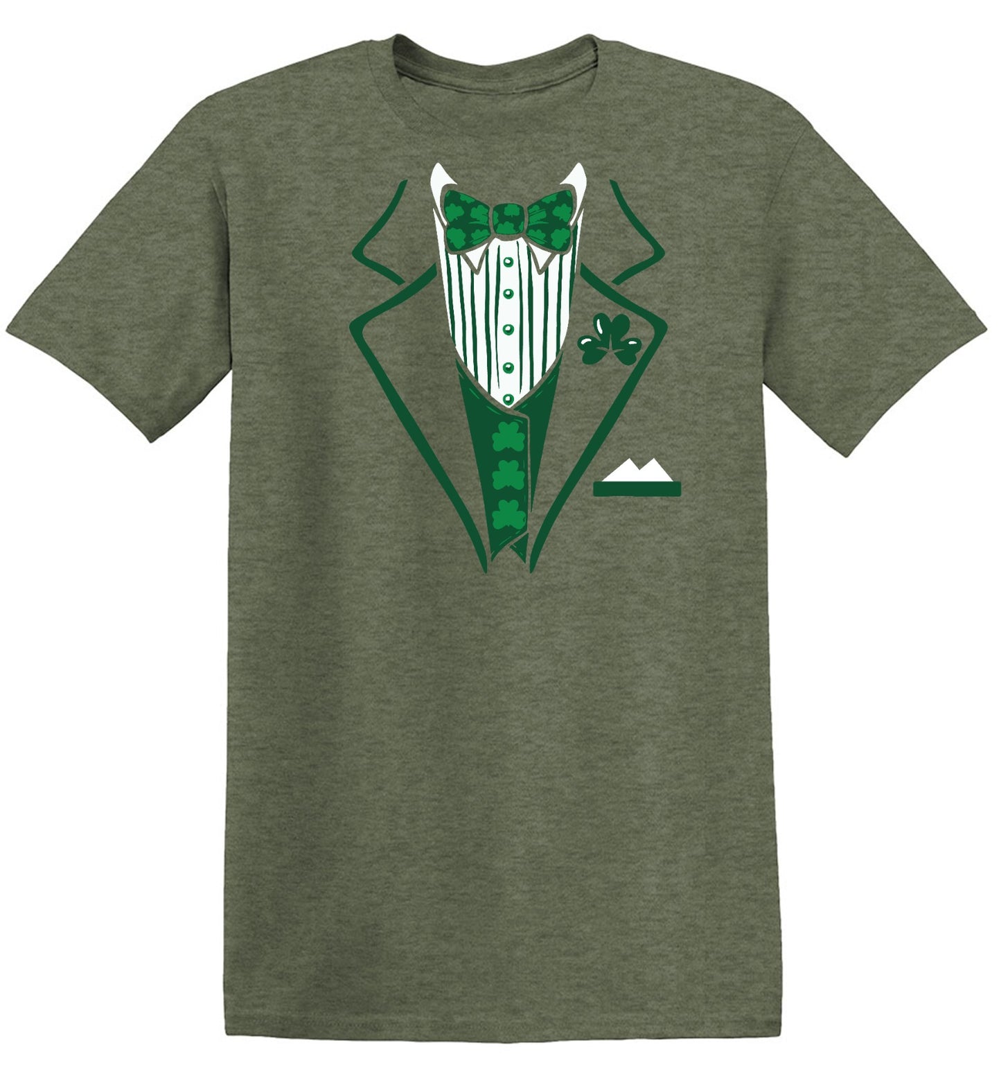 Funny T-Shirts design "Leaf Clover Mens T-shirt"