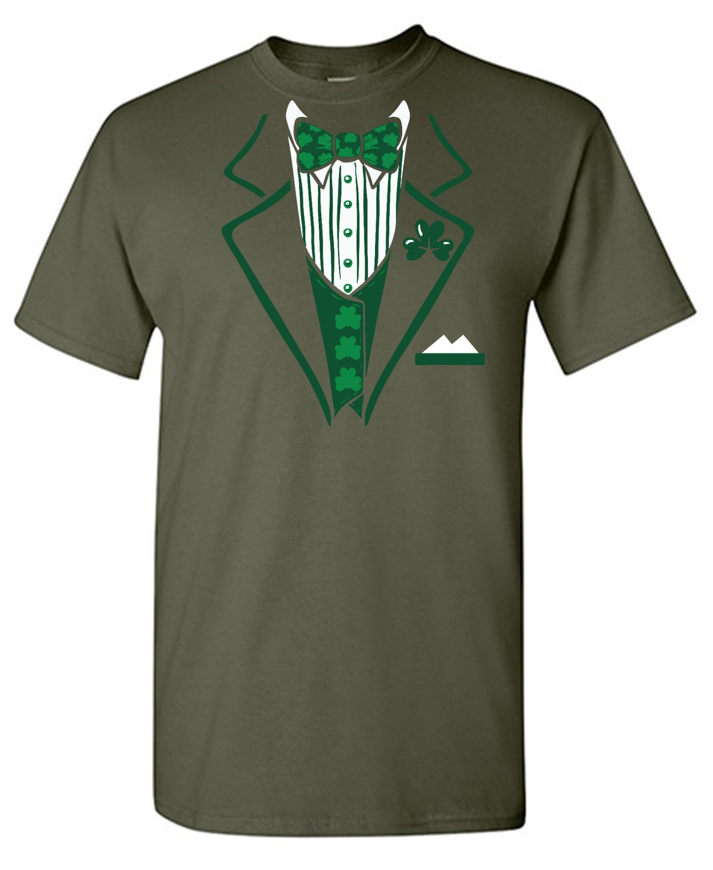 Funny T-Shirts design "Leaf Clover Mens T-shirt"