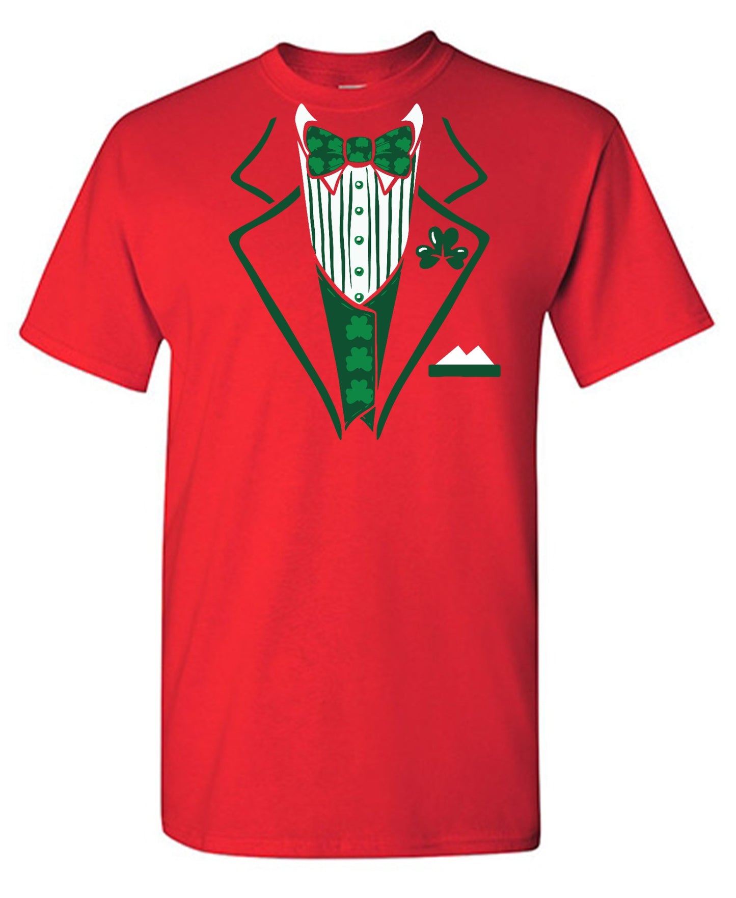 Funny T-Shirts design "Leaf Clover Mens T-shirt"
