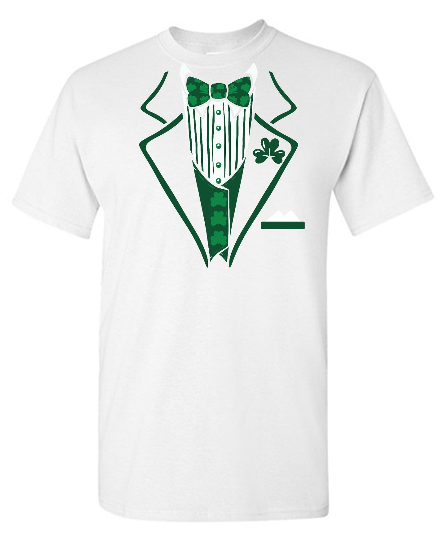 Funny T-Shirts design "Leaf Clover Mens T-shirt"
