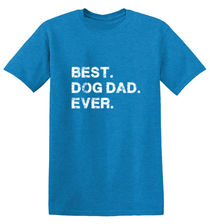 Funny T-Shirts design "Best Dog Dad Ever T-Shirt"
