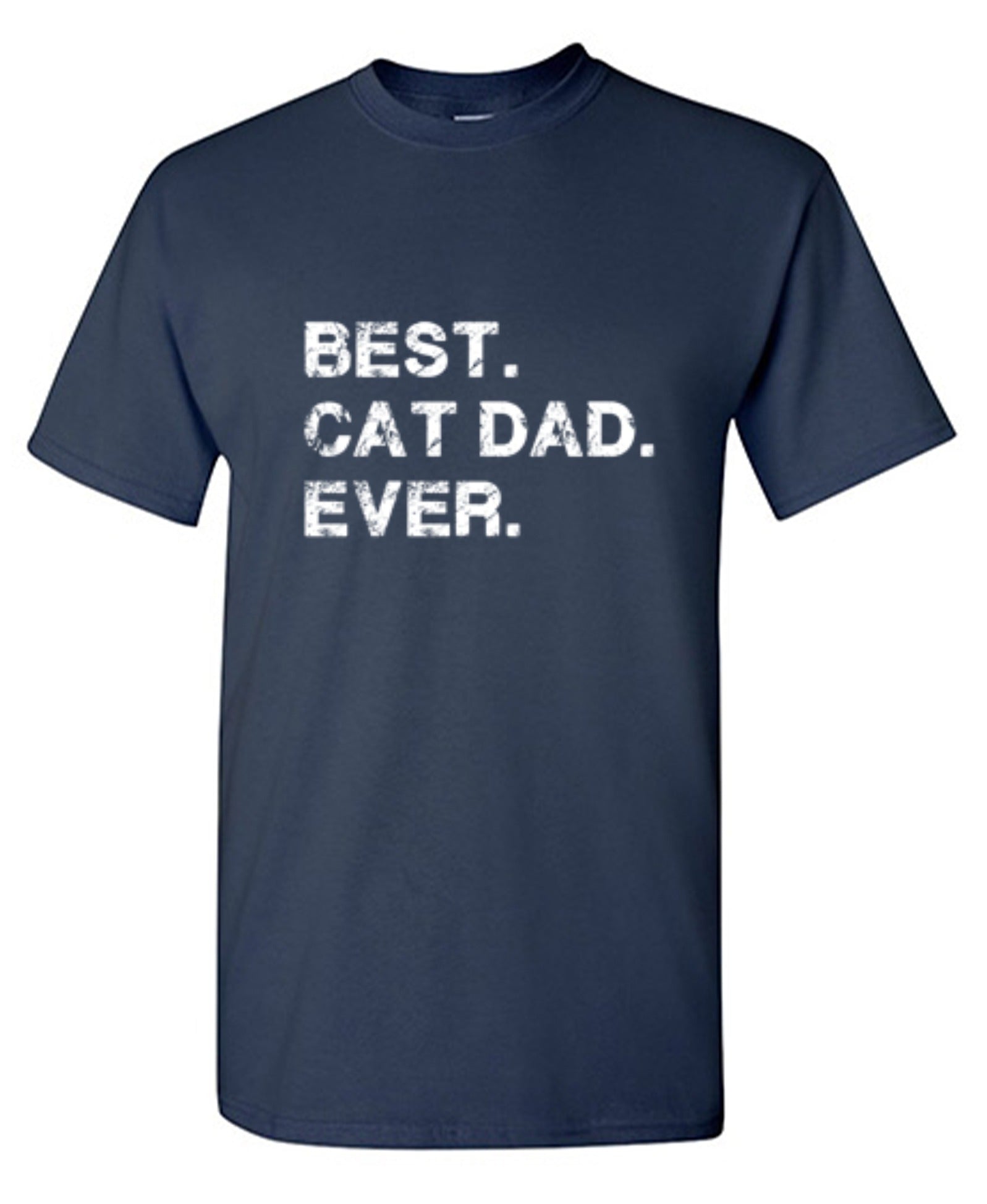 Funny T-Shirts design "Best Cat Dad Ever Shirt"