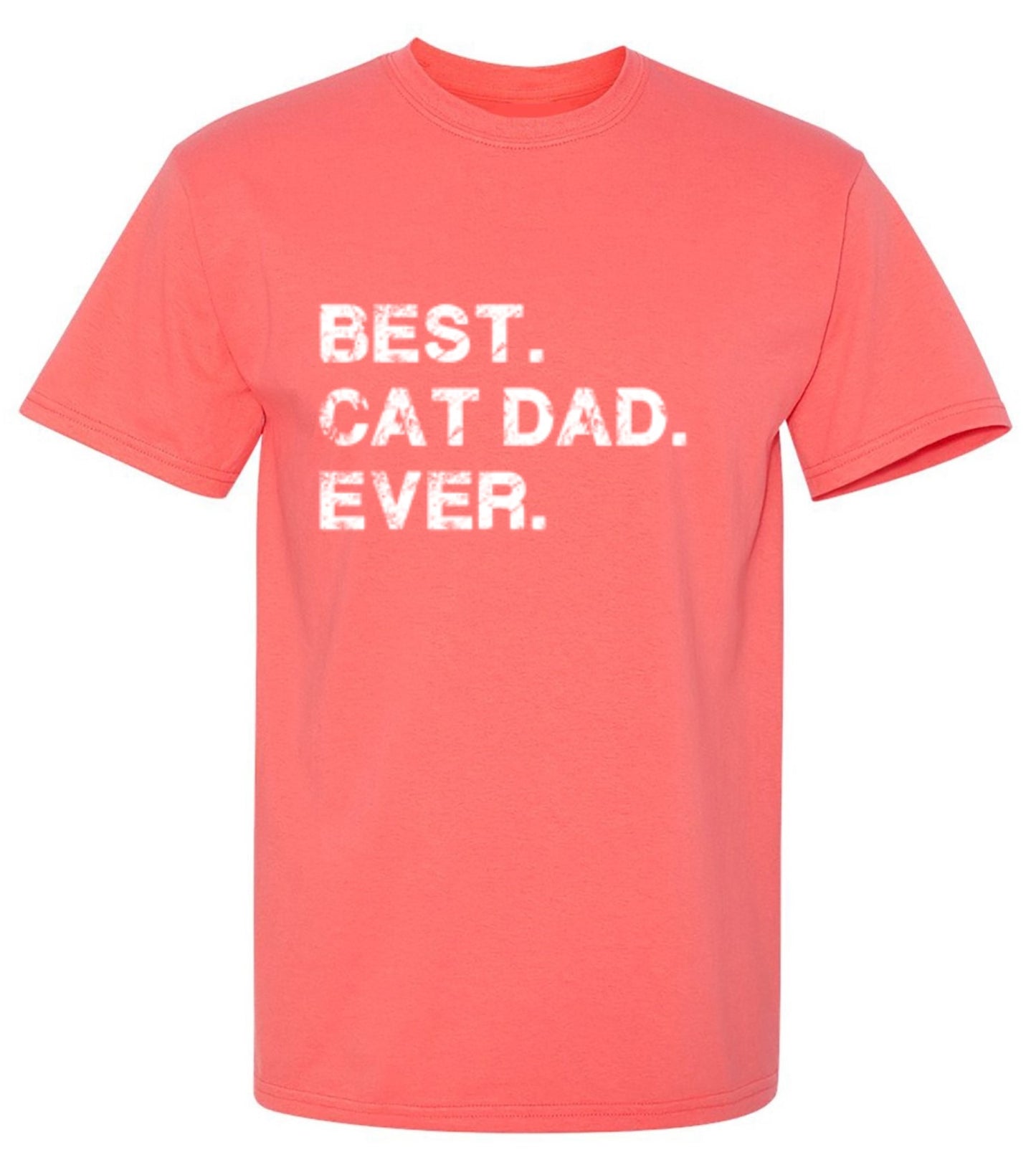 Funny T-Shirts design "Best Cat Dad Ever Shirt"